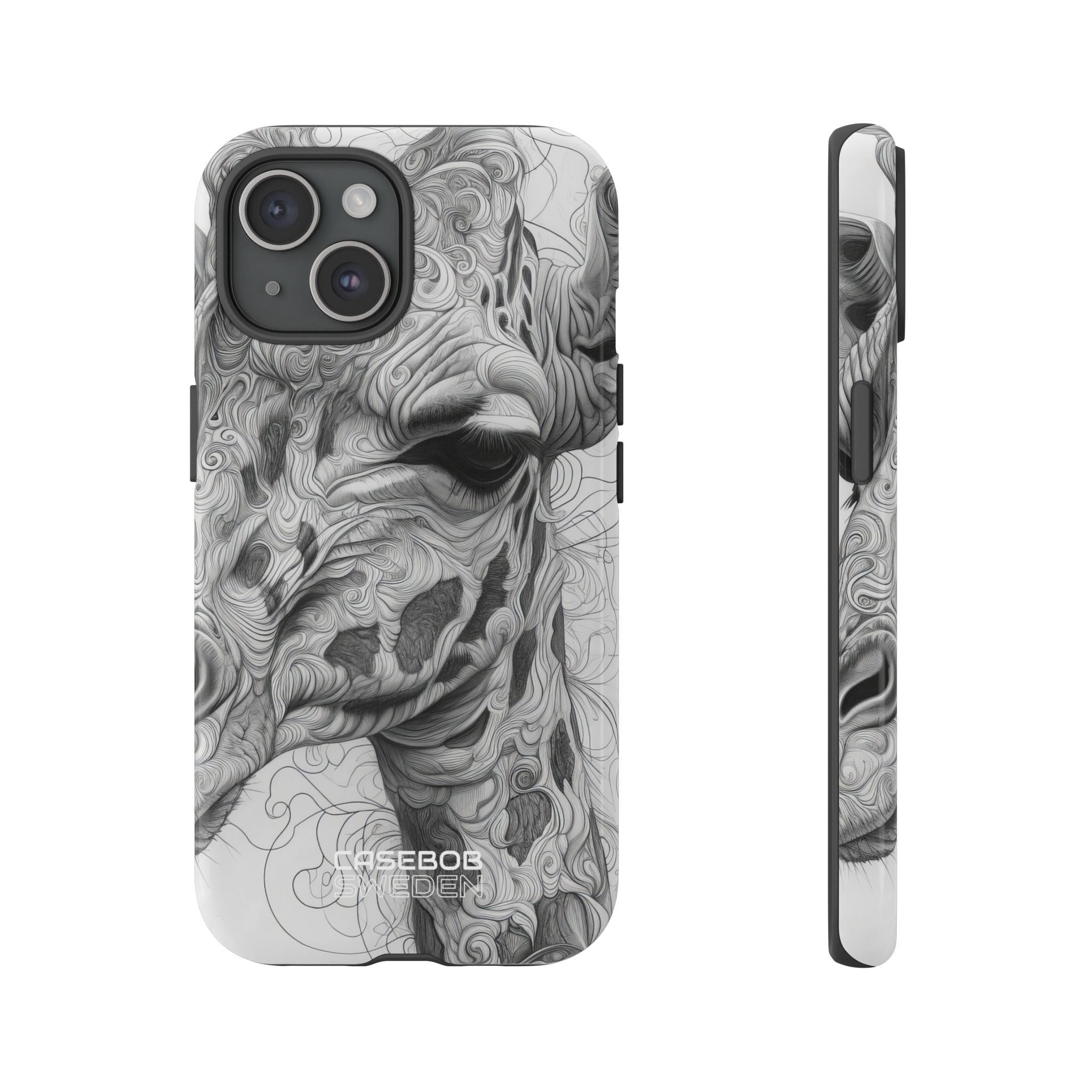Arte Giraffa Vorticosa iPhone 15 - Tough