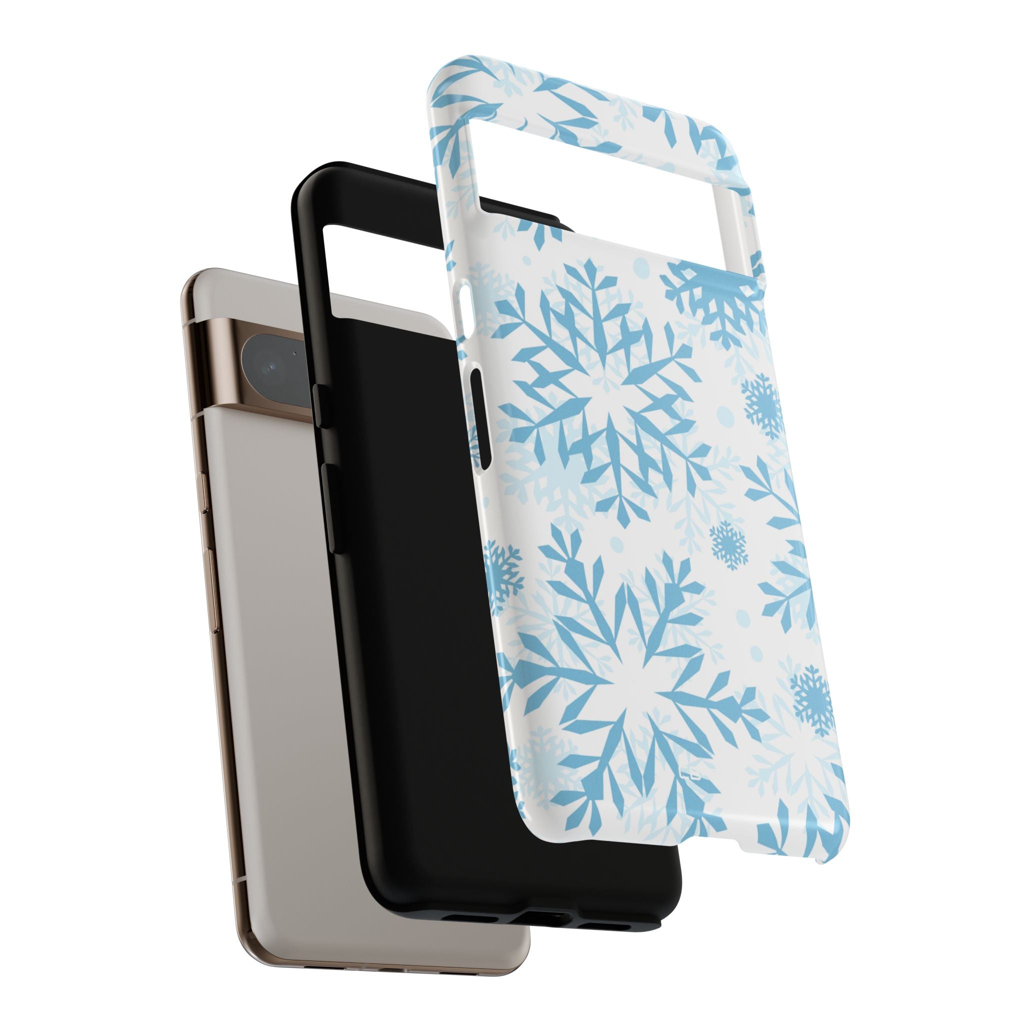 Winter Snowflake Symphony - Google Pixel Case