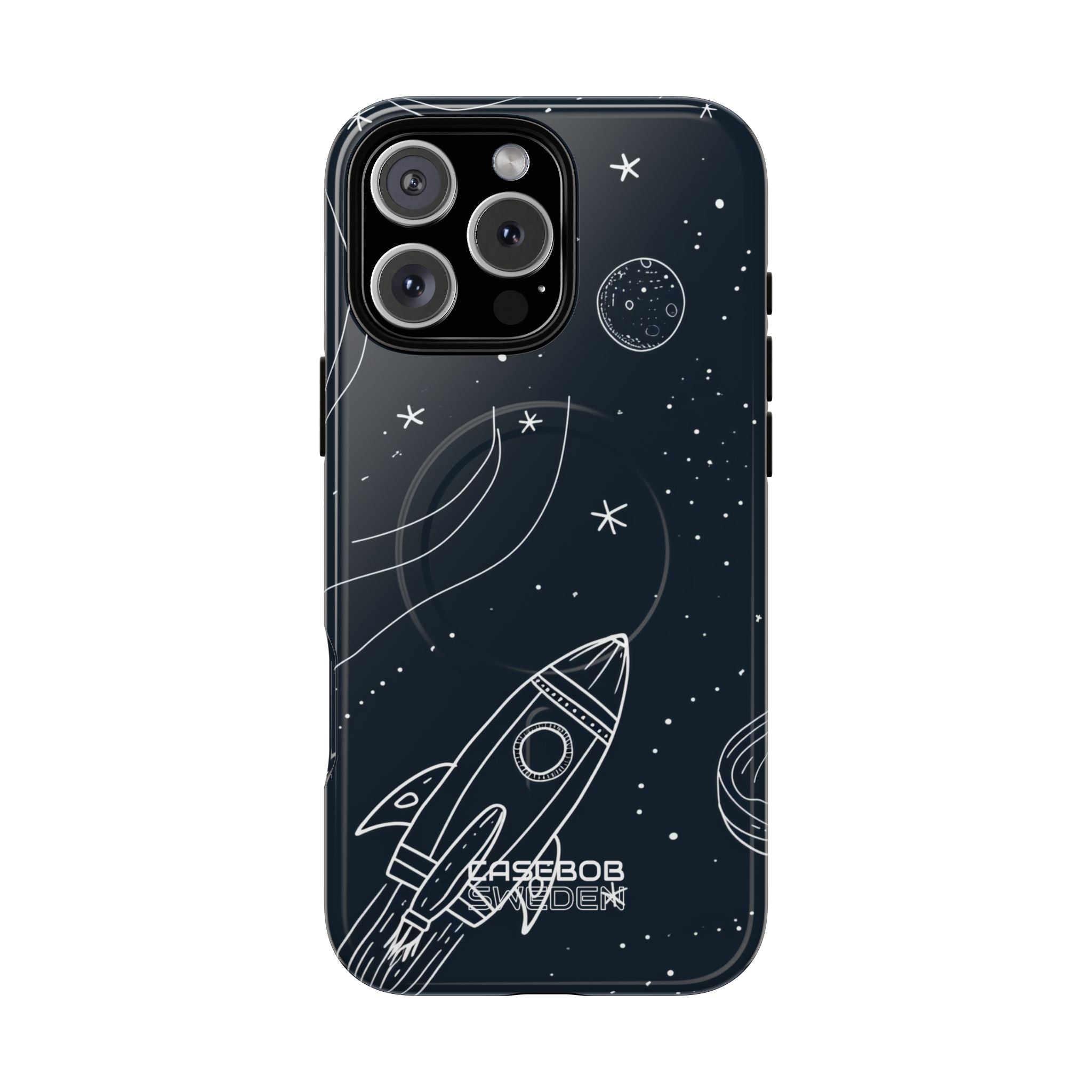 Cosmic Rocket Drift iPhone 16 - Tough+