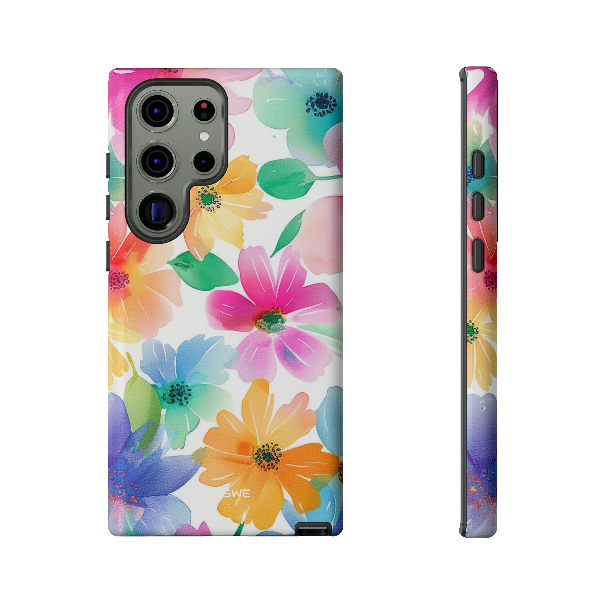 Vibrant Floral Impression - Samsung Case