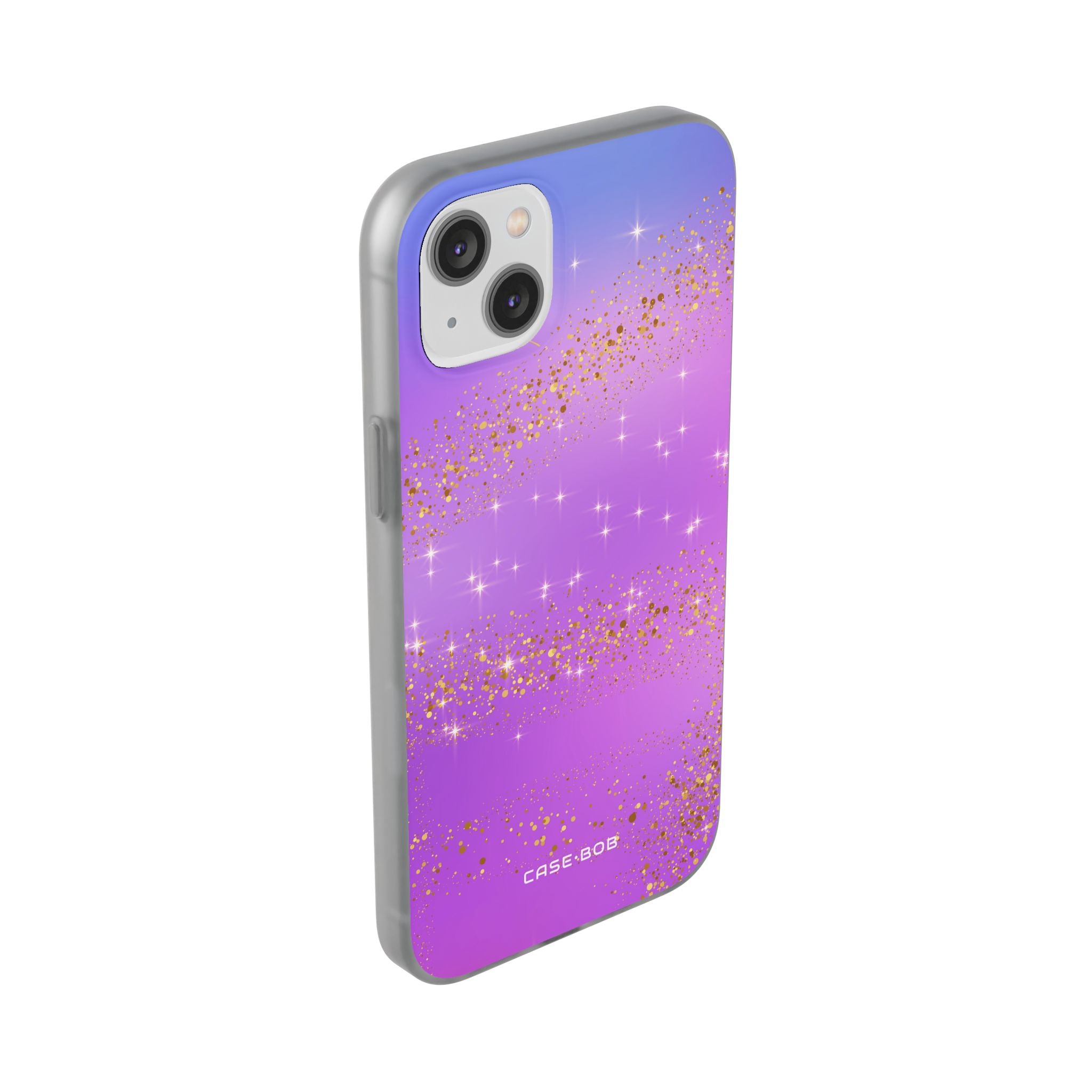 Golden Glide iPhone 14 Plus Case - Soft