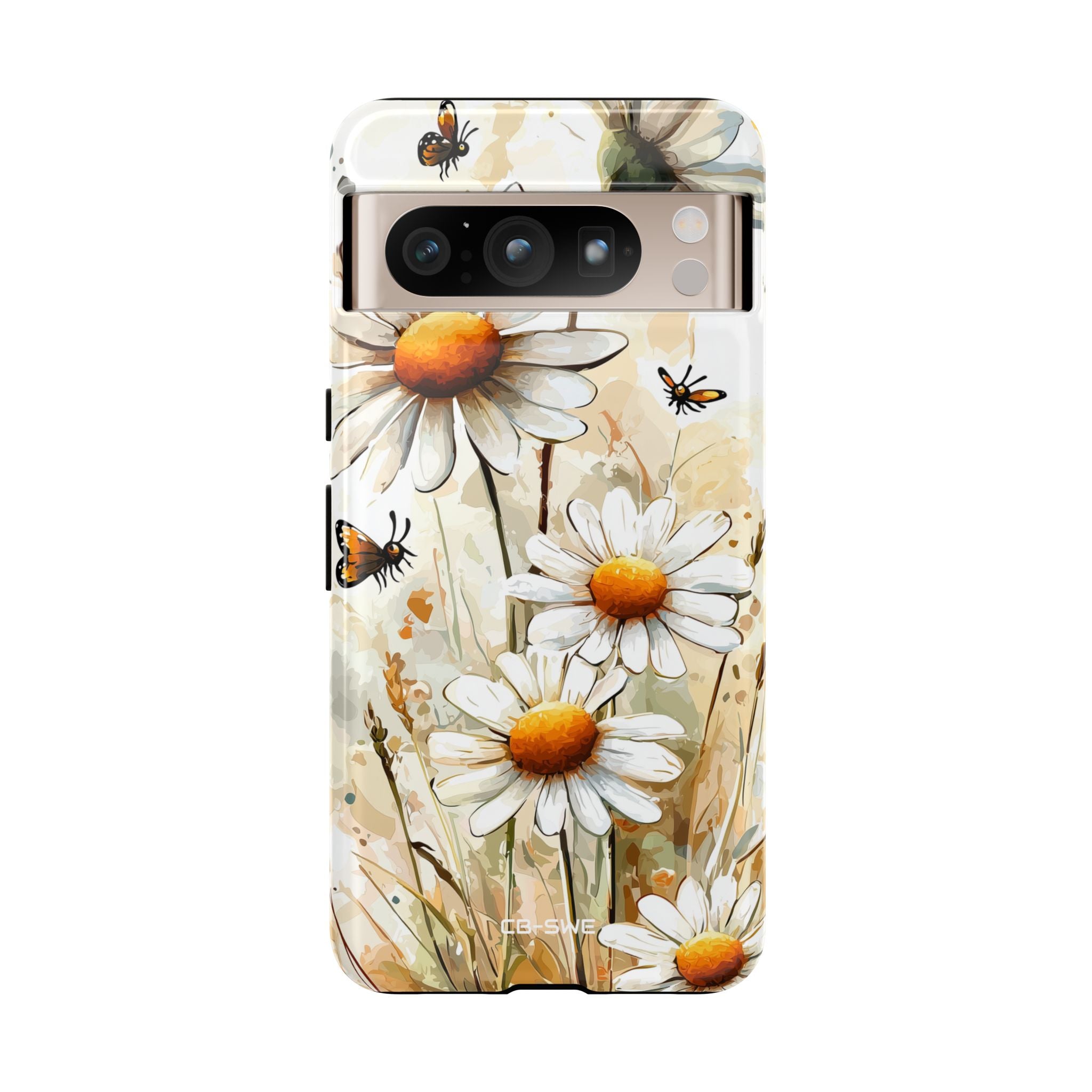 Daisies Dance Light - Google Pixel Case