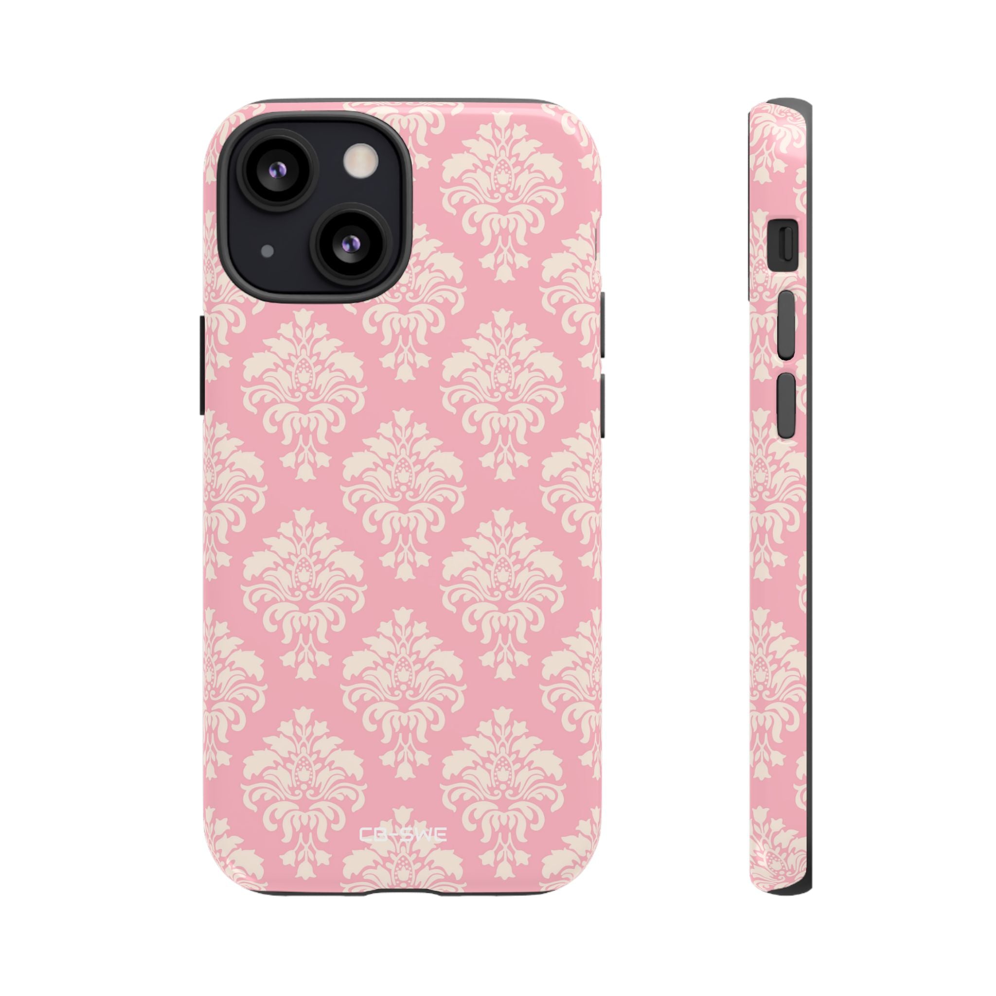 Pastel Damask Elegance - iPhone Case