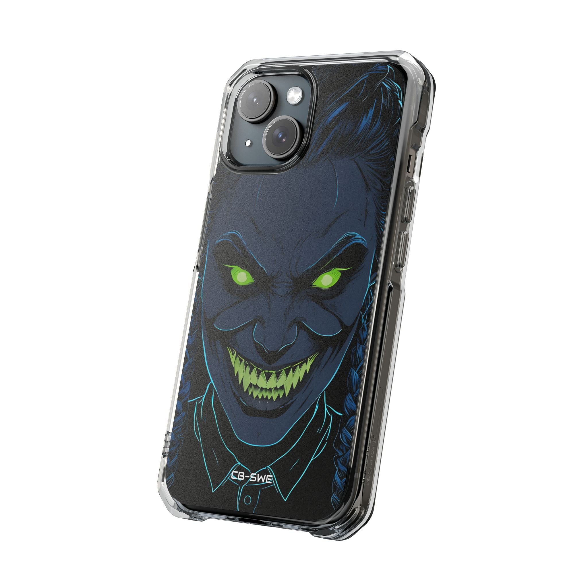 Glowing Eyes Dark Fiend iPhone Case - Impact