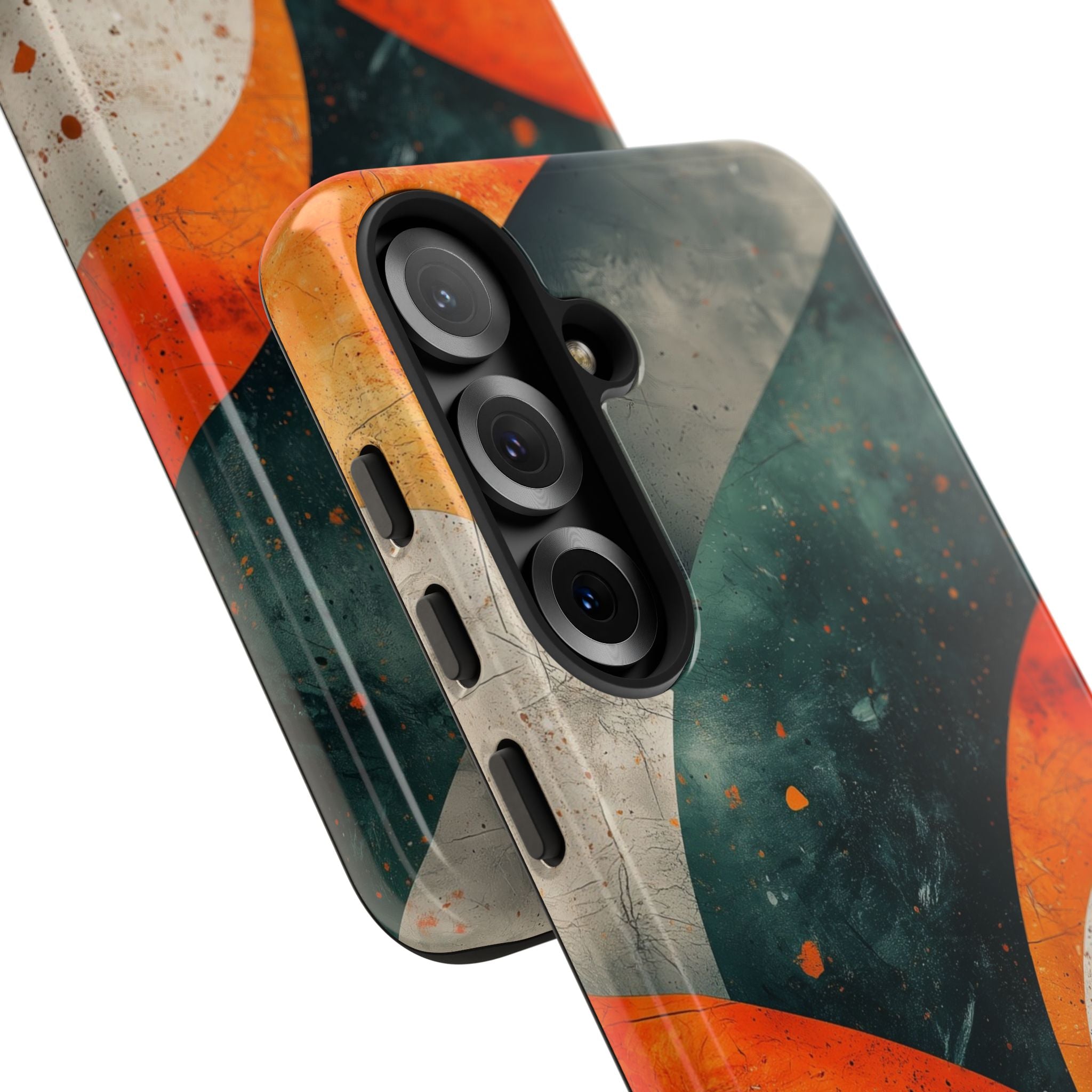 Crimson Wave Samsung S25 Plus Case - Tough