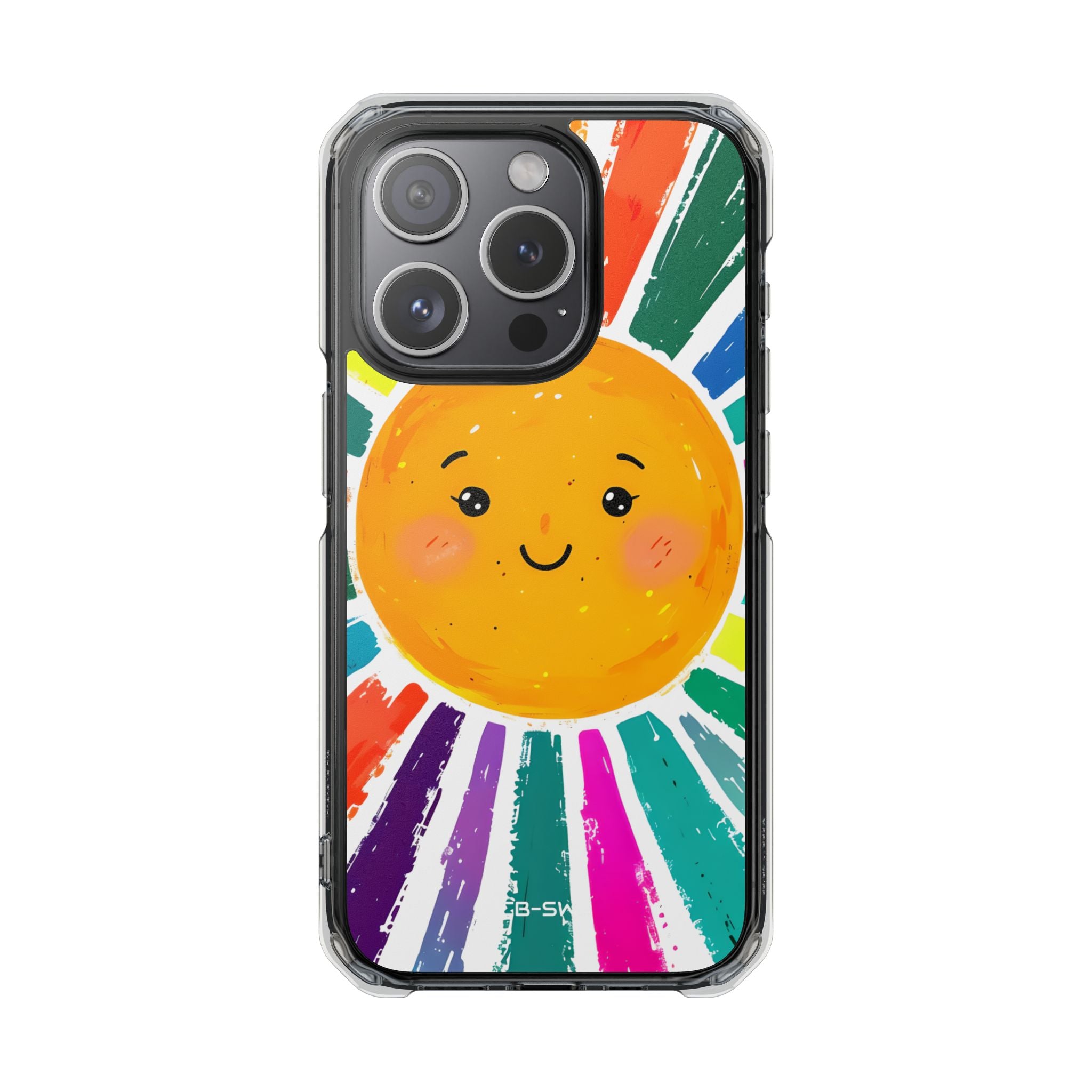 Radiant Smiling Sun iPhone Case - Impact