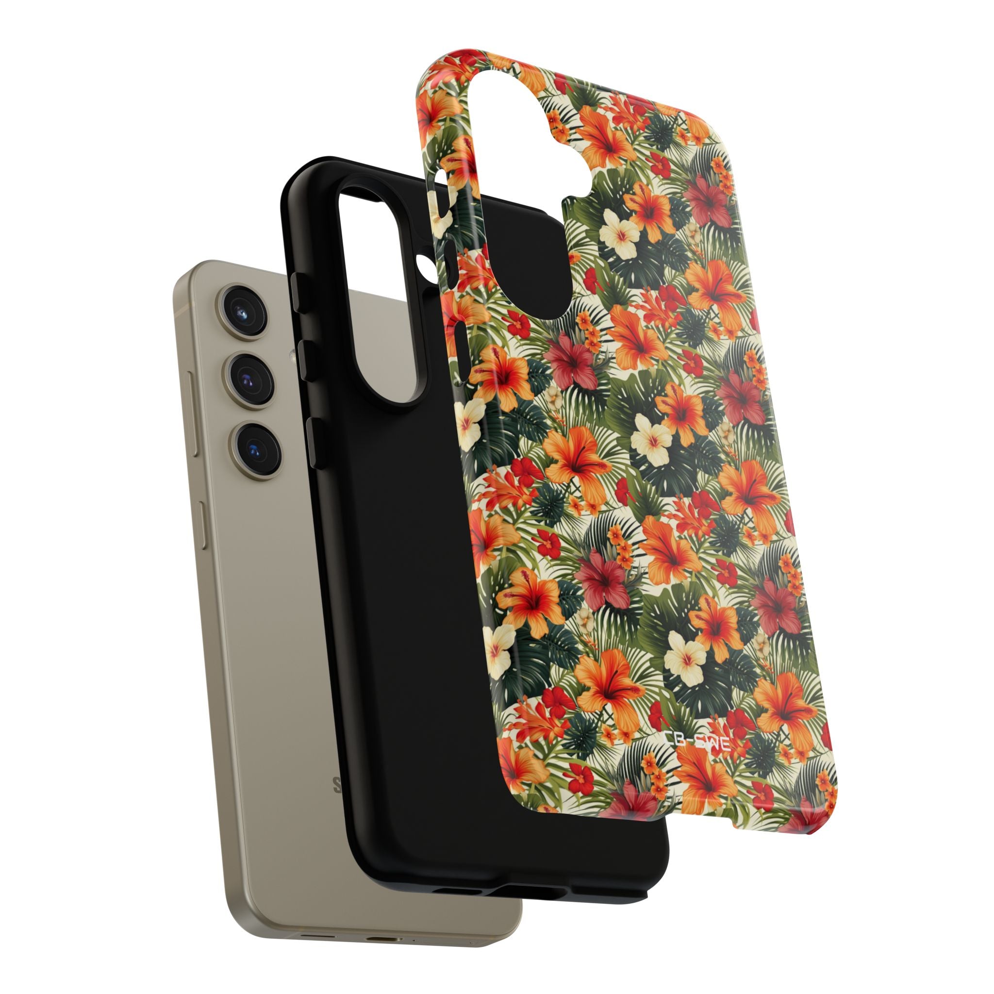Tropical Blooms Flourish - Samsung Case