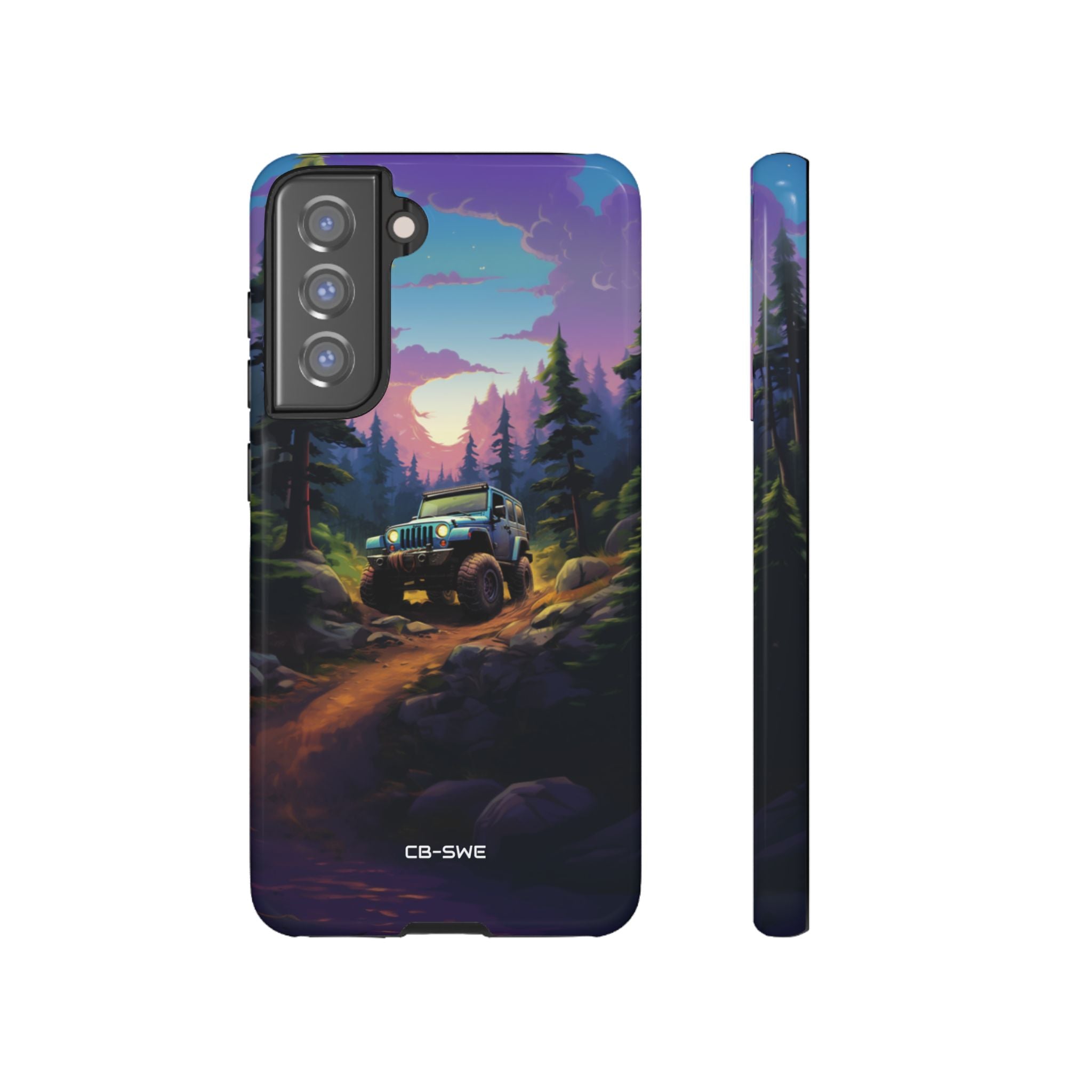 Sunset Forest Drive - Samsung Case