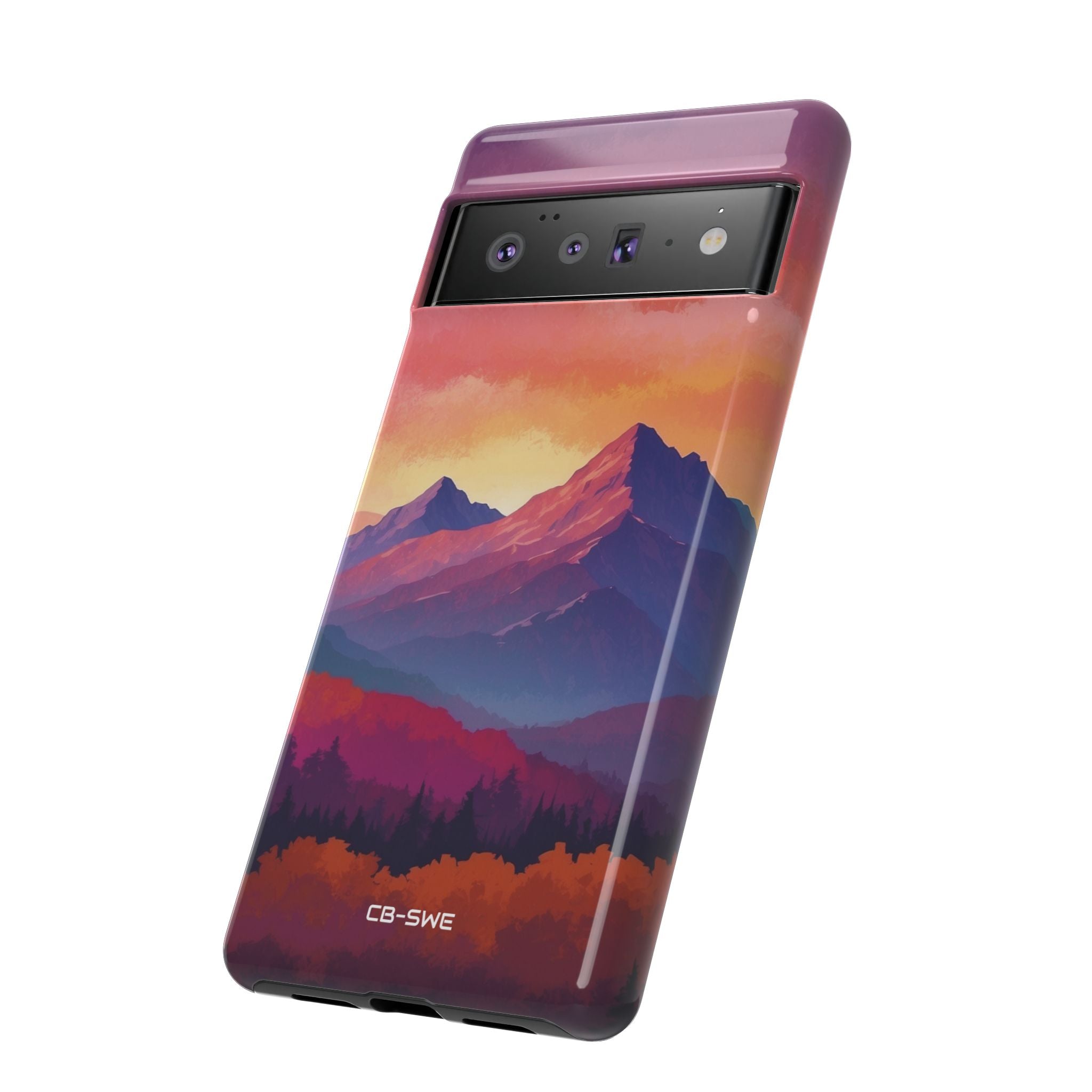 Mountain Peaks Rise - Google Pixel Case