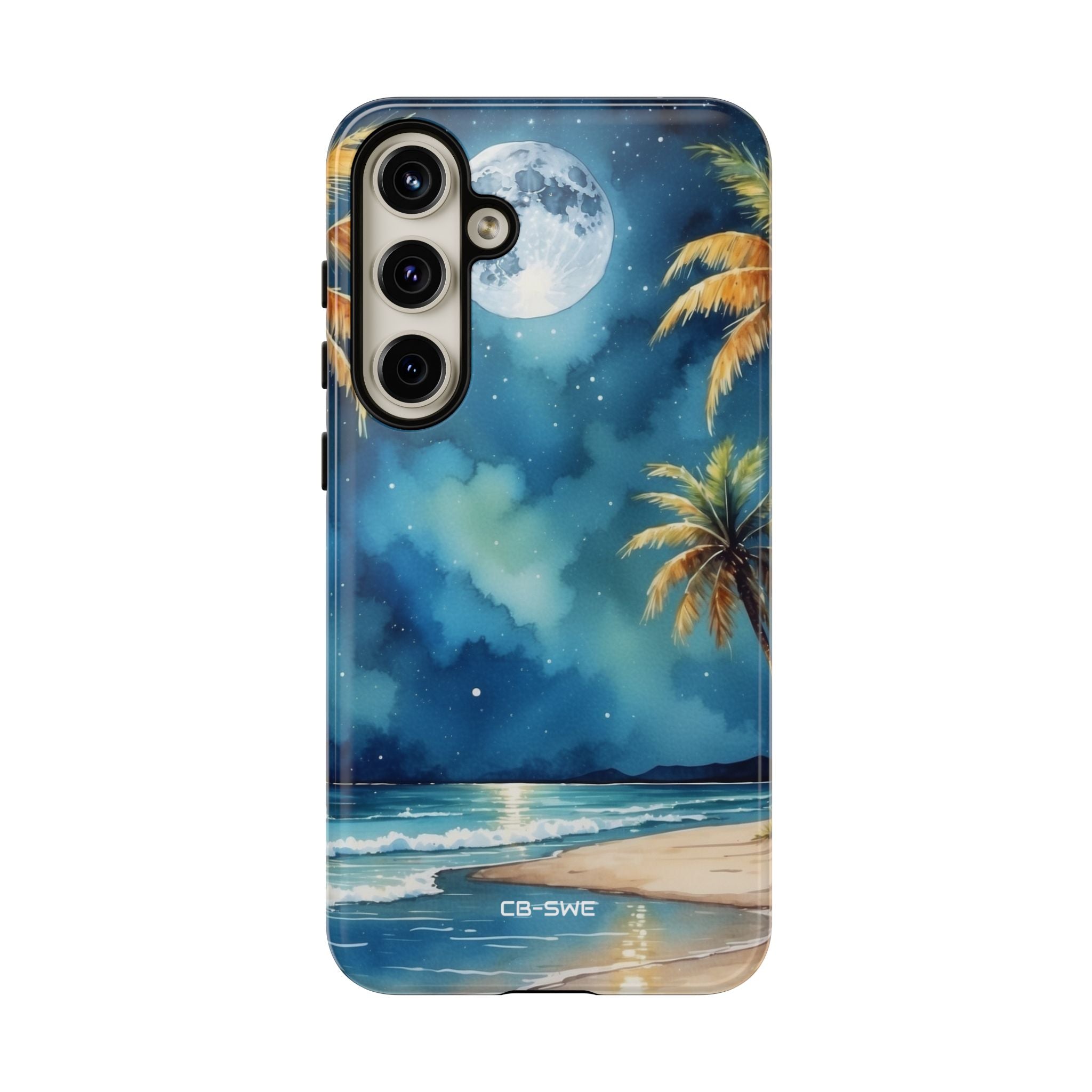 Moonlight Kisses Waves - Samsung Case