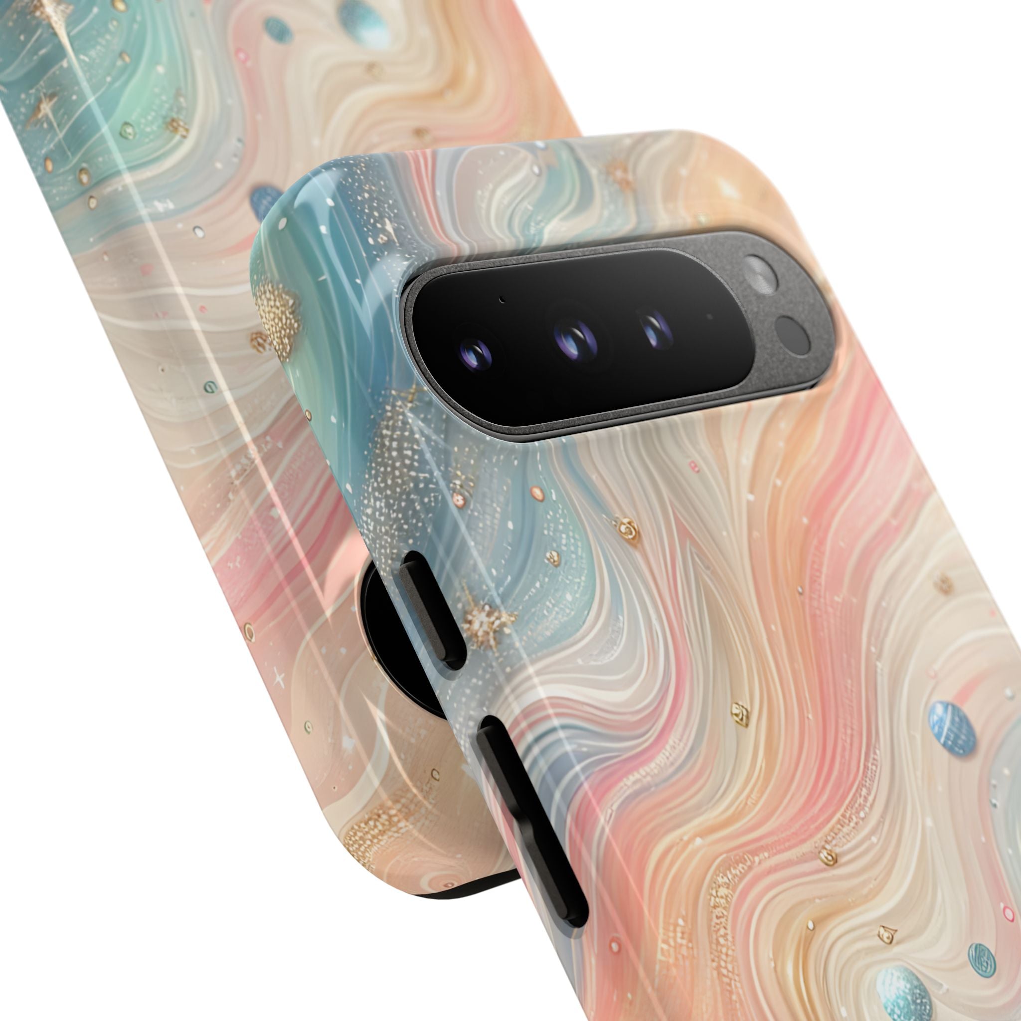 Celestial Waves Dance - Google Pixel Case