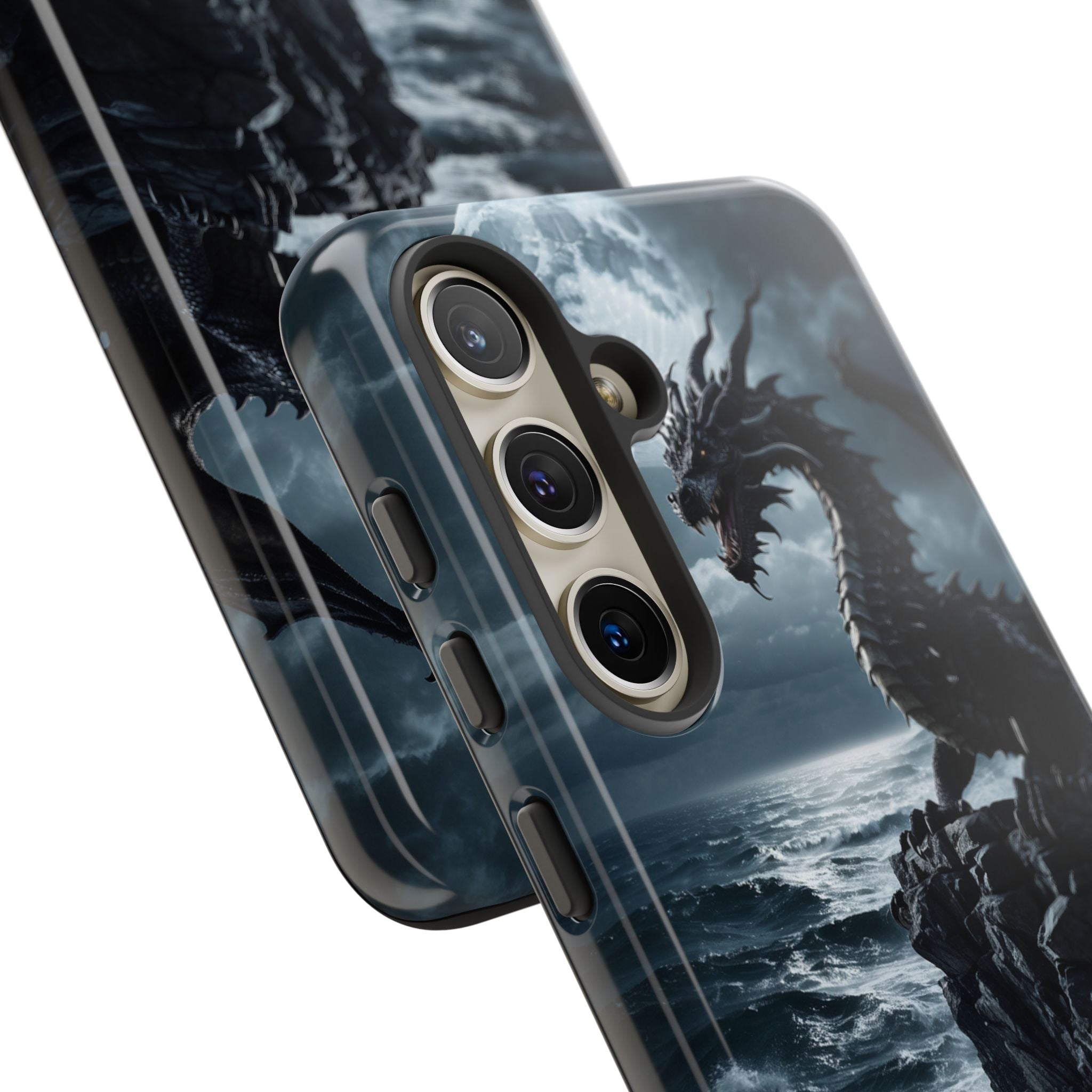 Dragon Roars Against Sea - Samsung Case