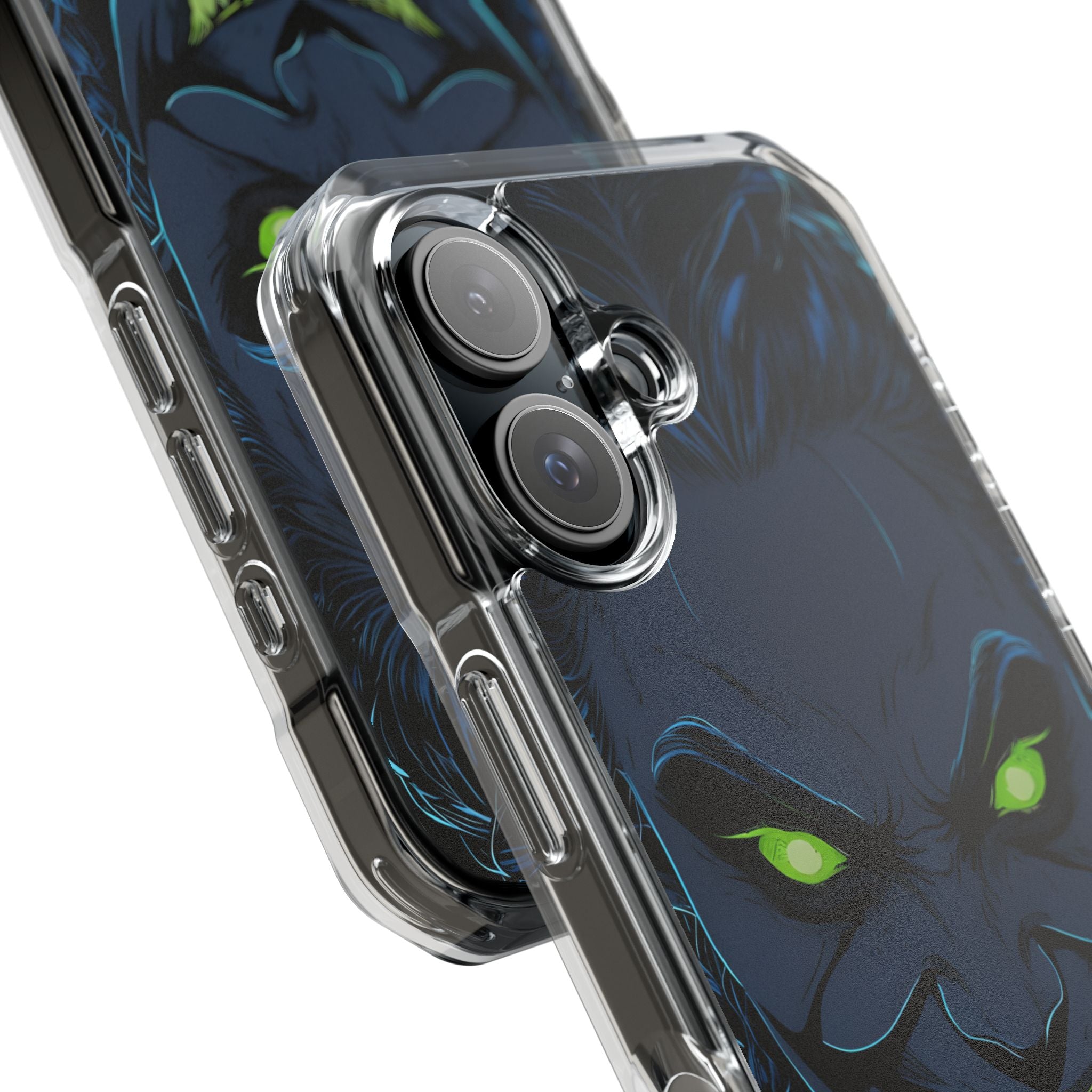 Glowing Eyes Dark Fiend iPhone Case - Impact