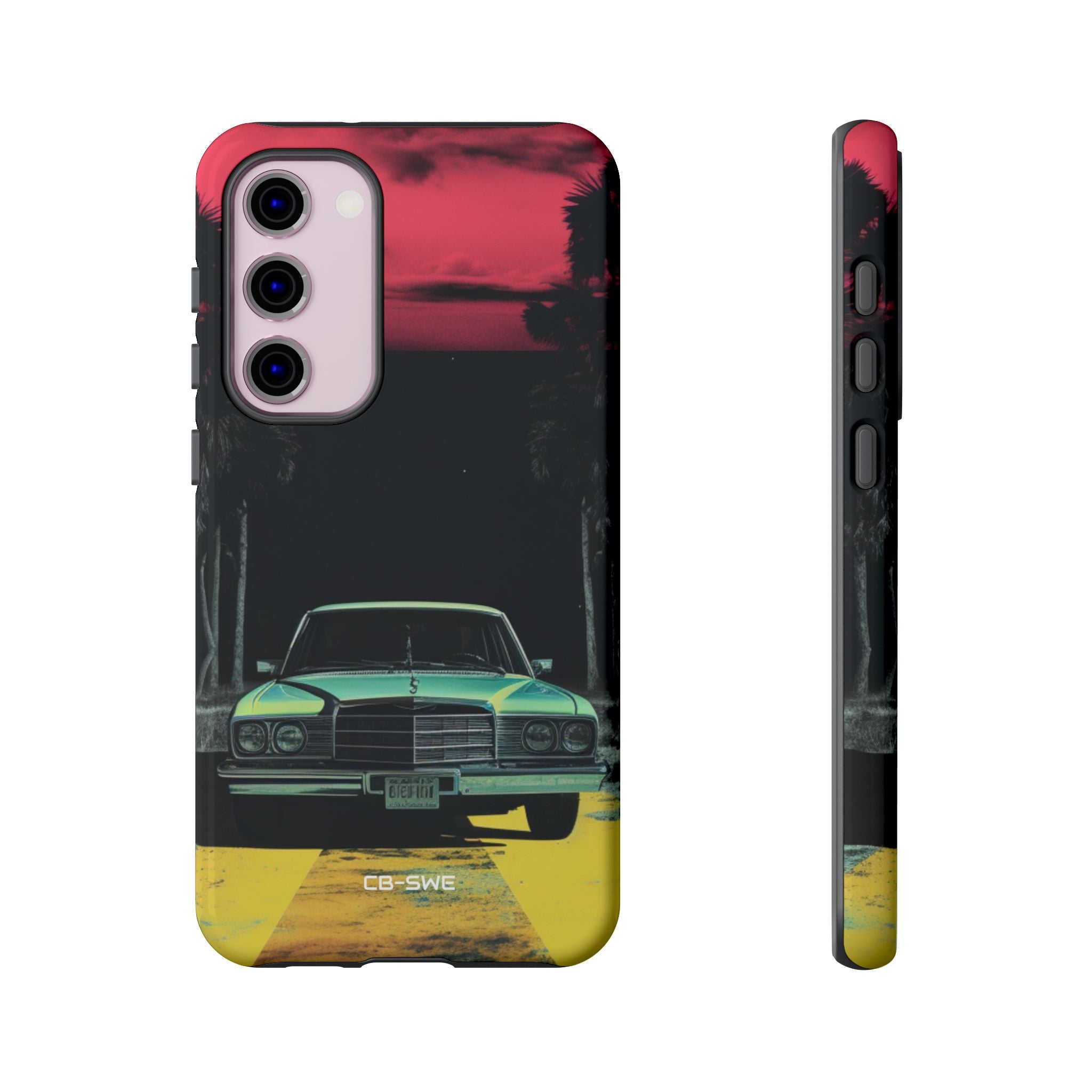 Retro Futuristic Nightscape - Samsung Case