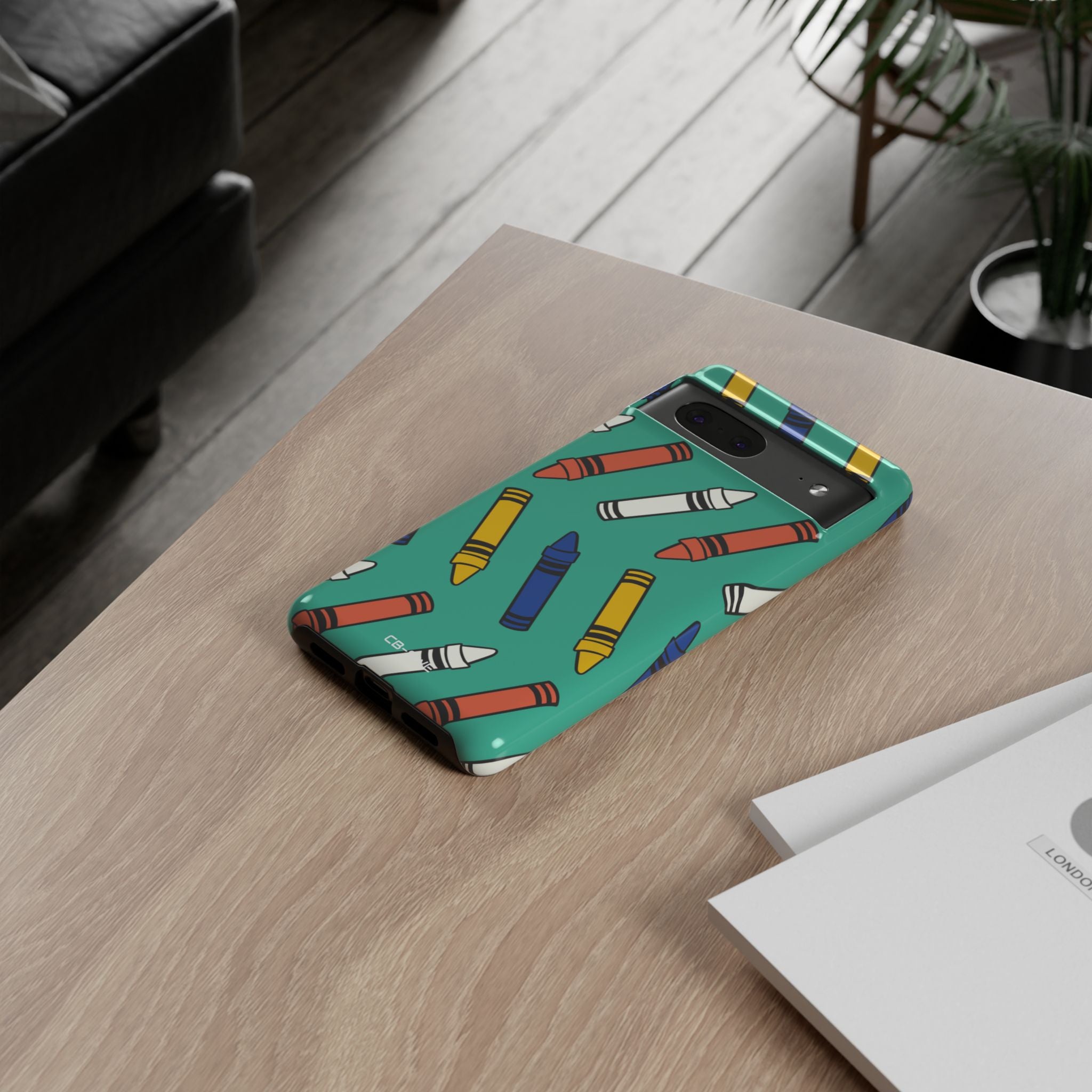 Crayons Dance Playfully - Google Pixel Case