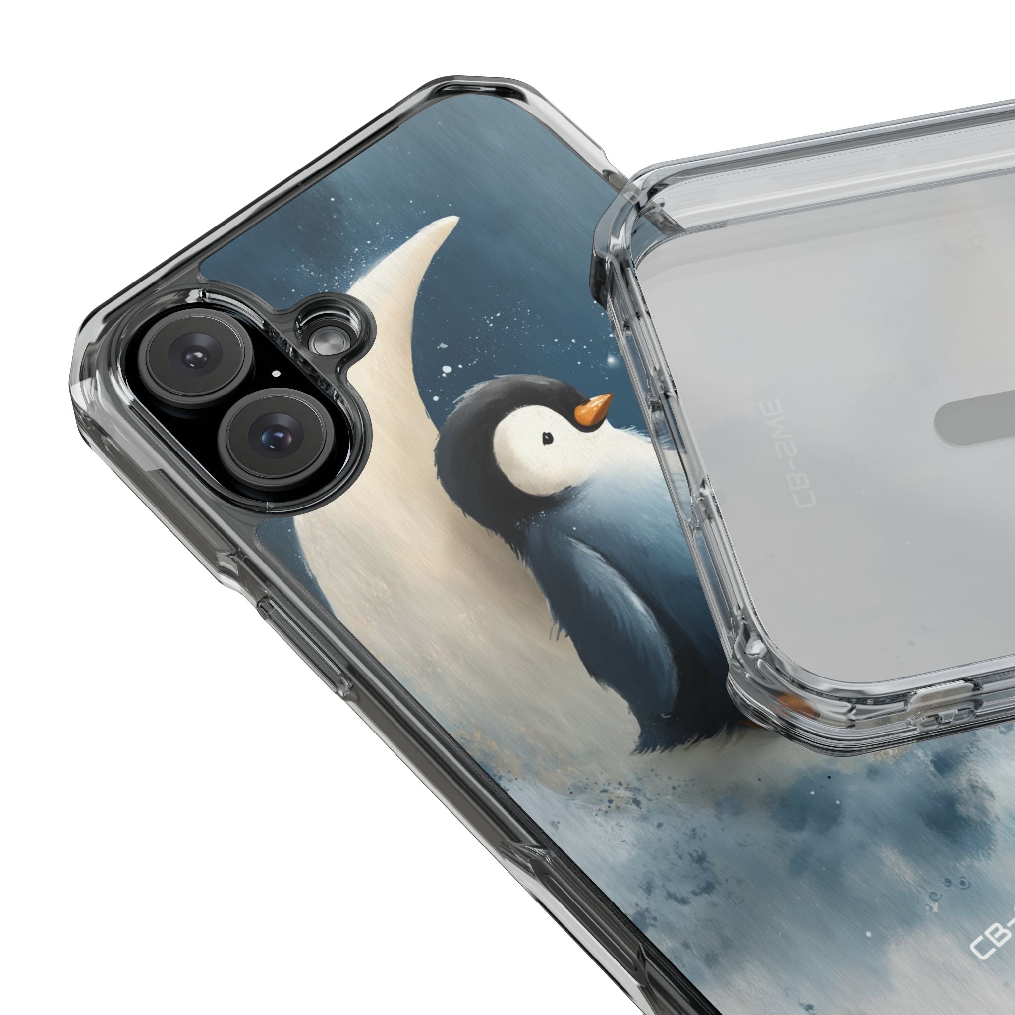 Crescent Moon Perch iPhone Case - Impact