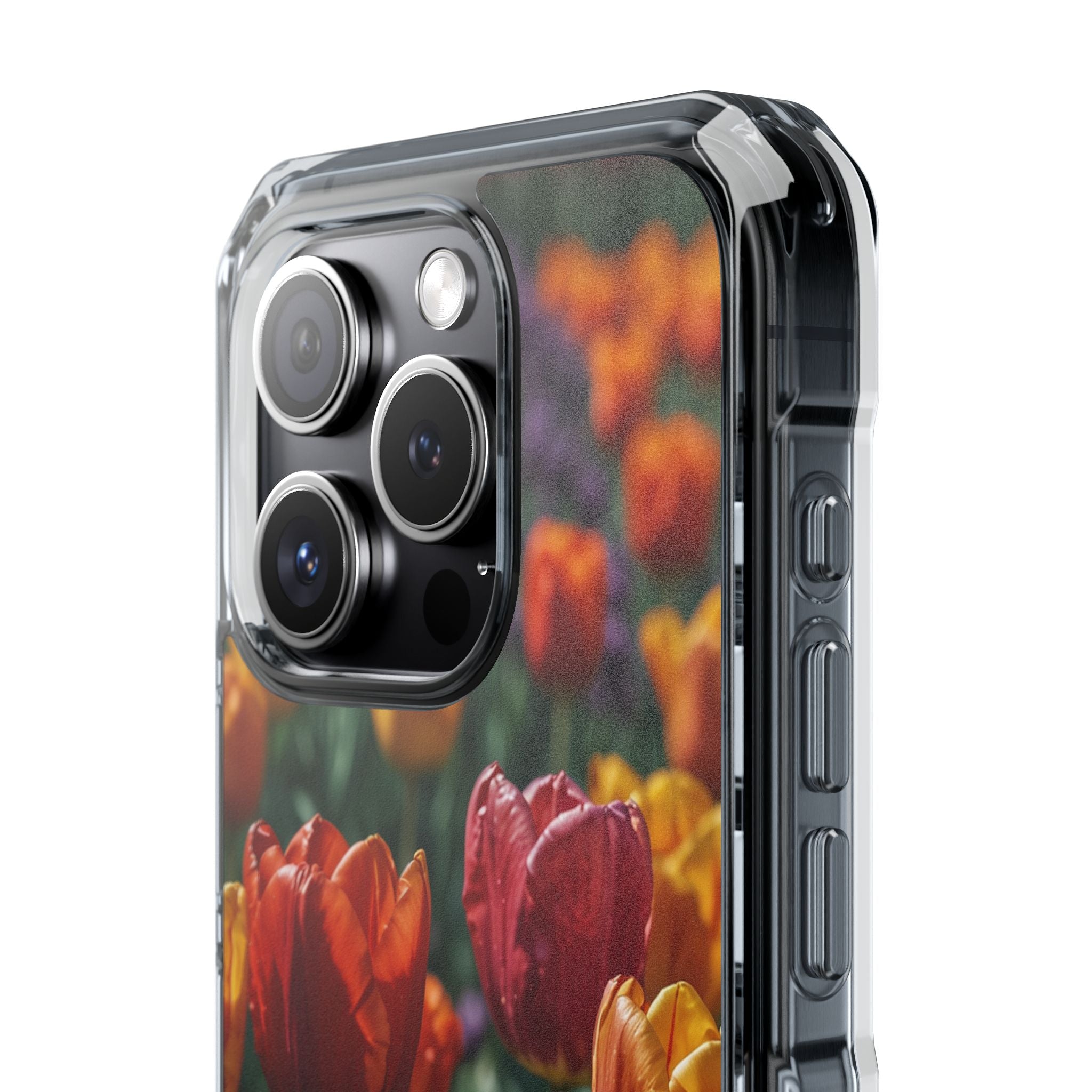 Tulips Embrace Light iPhone Case - Impact