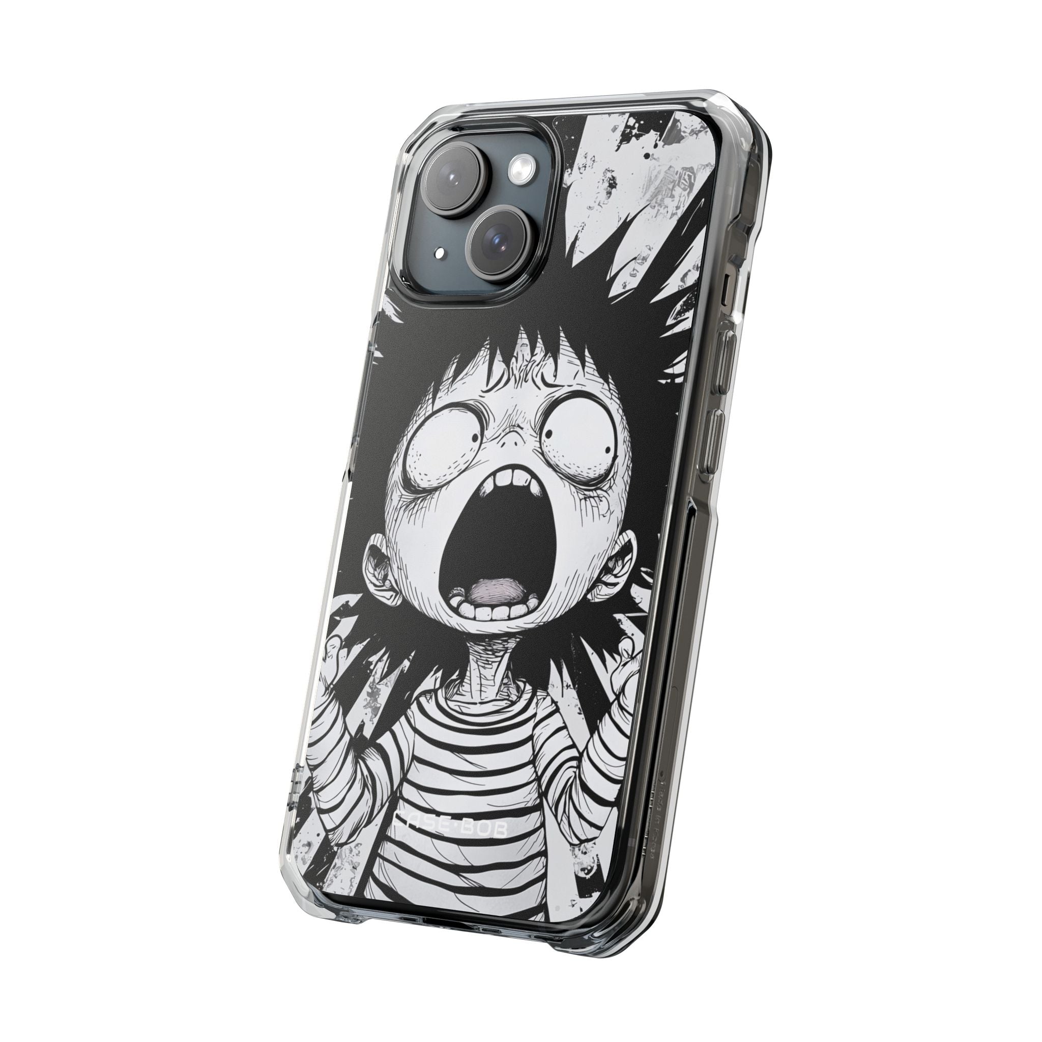 Screaming Spikes iPhone 15 Case - Impact
