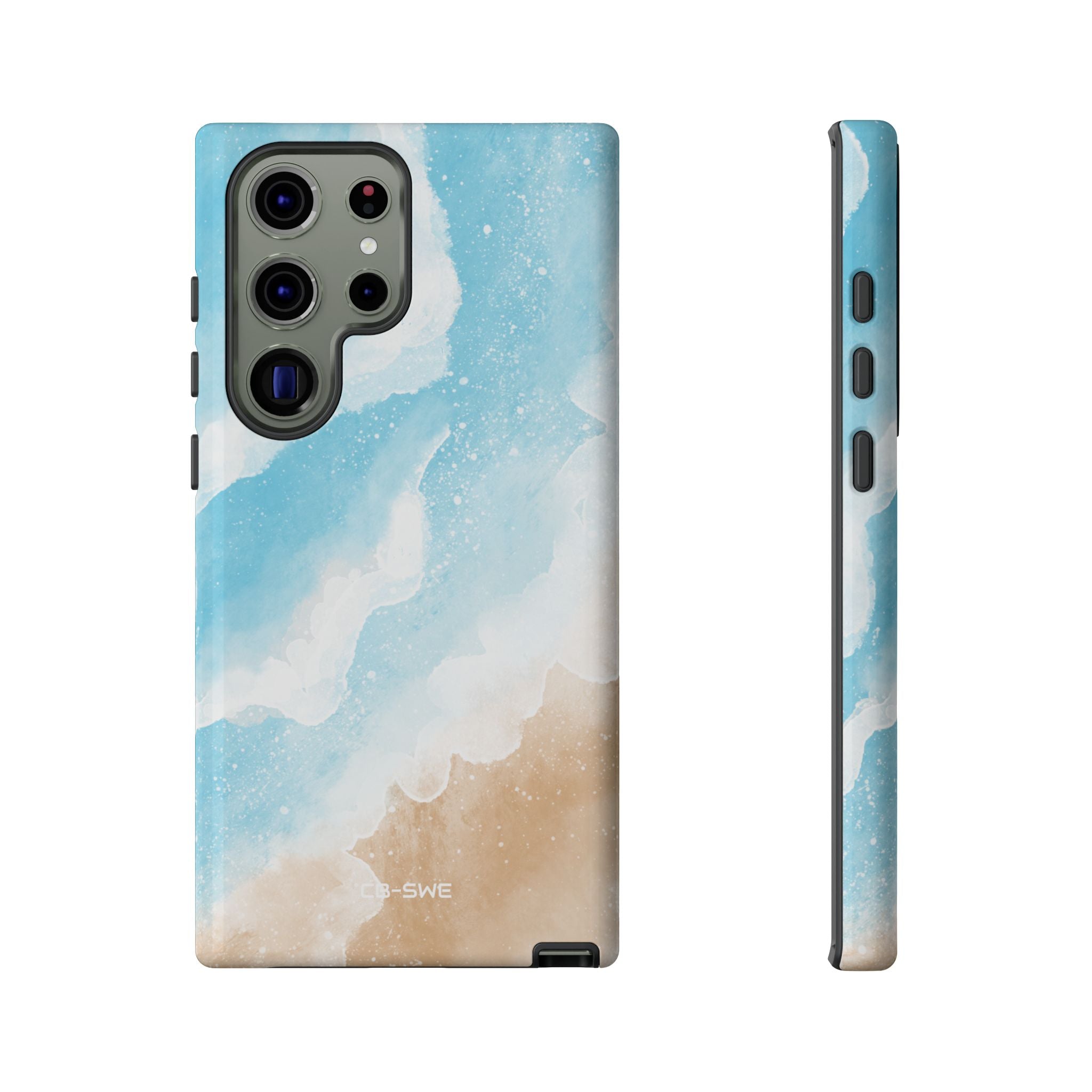 Serene Coastal Whispers - Samsung Case