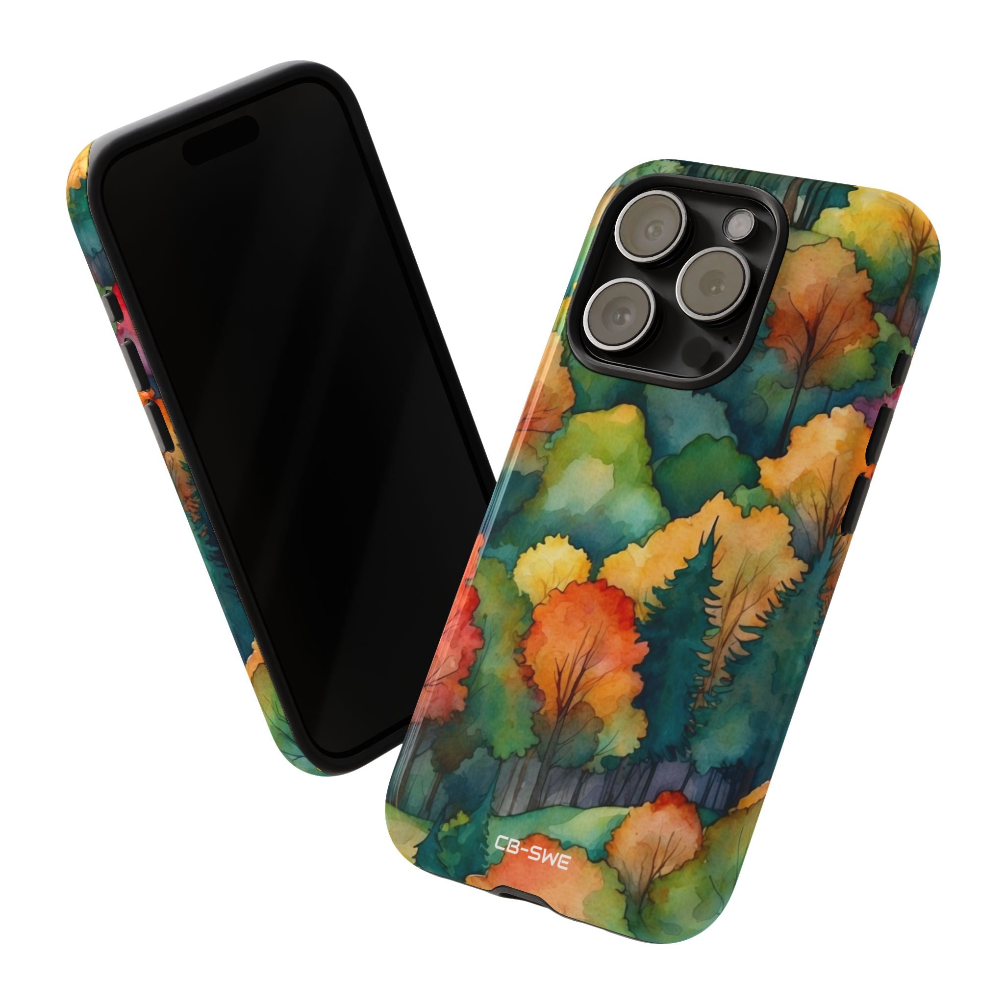 Autumn Leaves Dance - iPhone Case