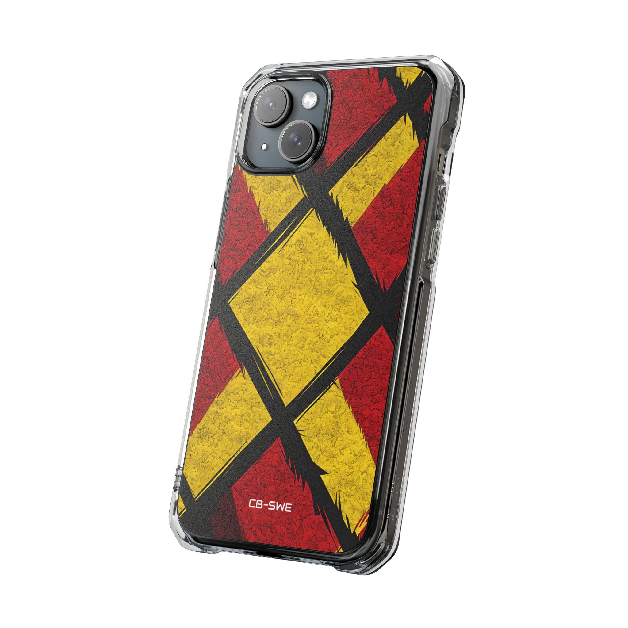 Dynamic Geometric Energy iPhone Case - Impact