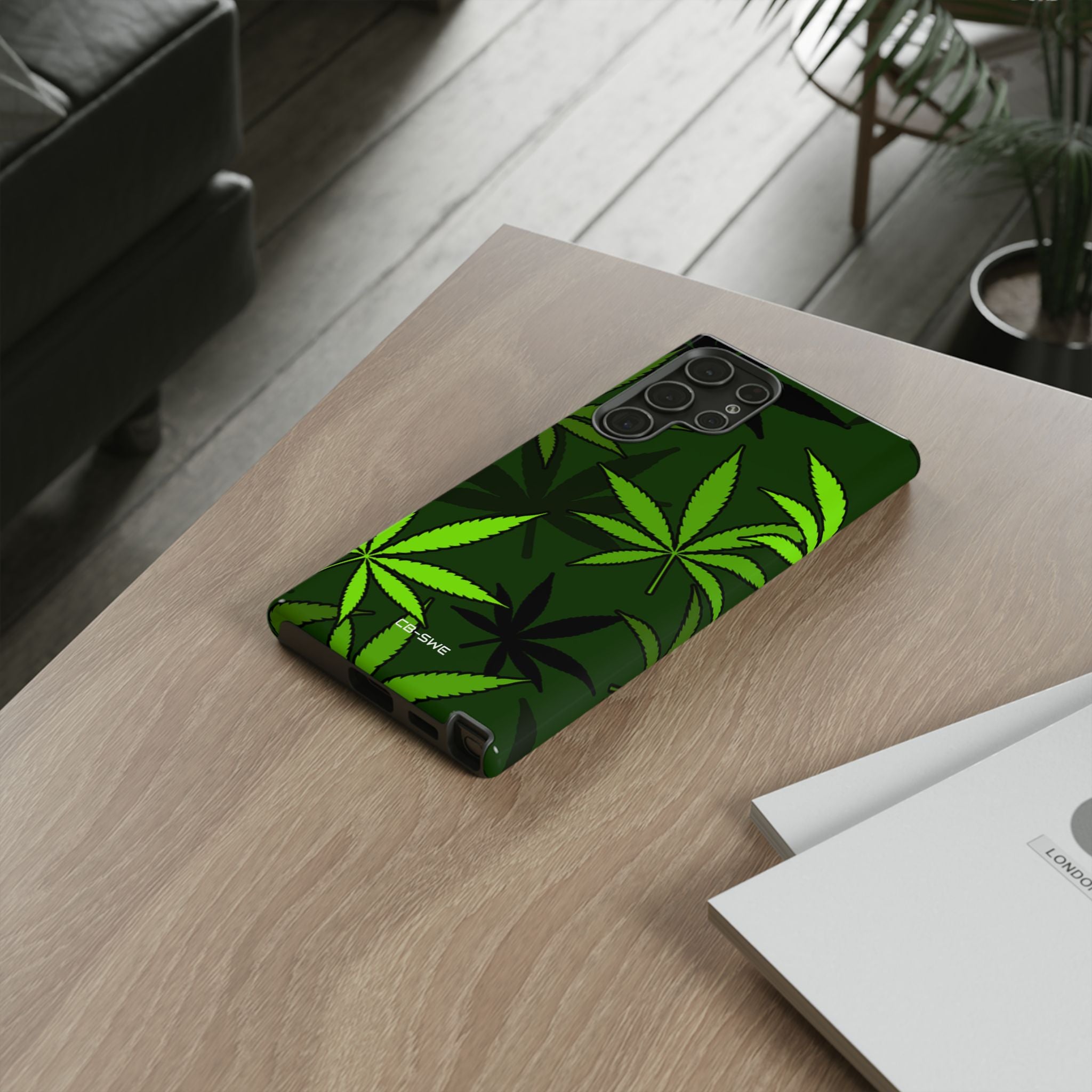Green Leaf Symmetry - Samsung Case