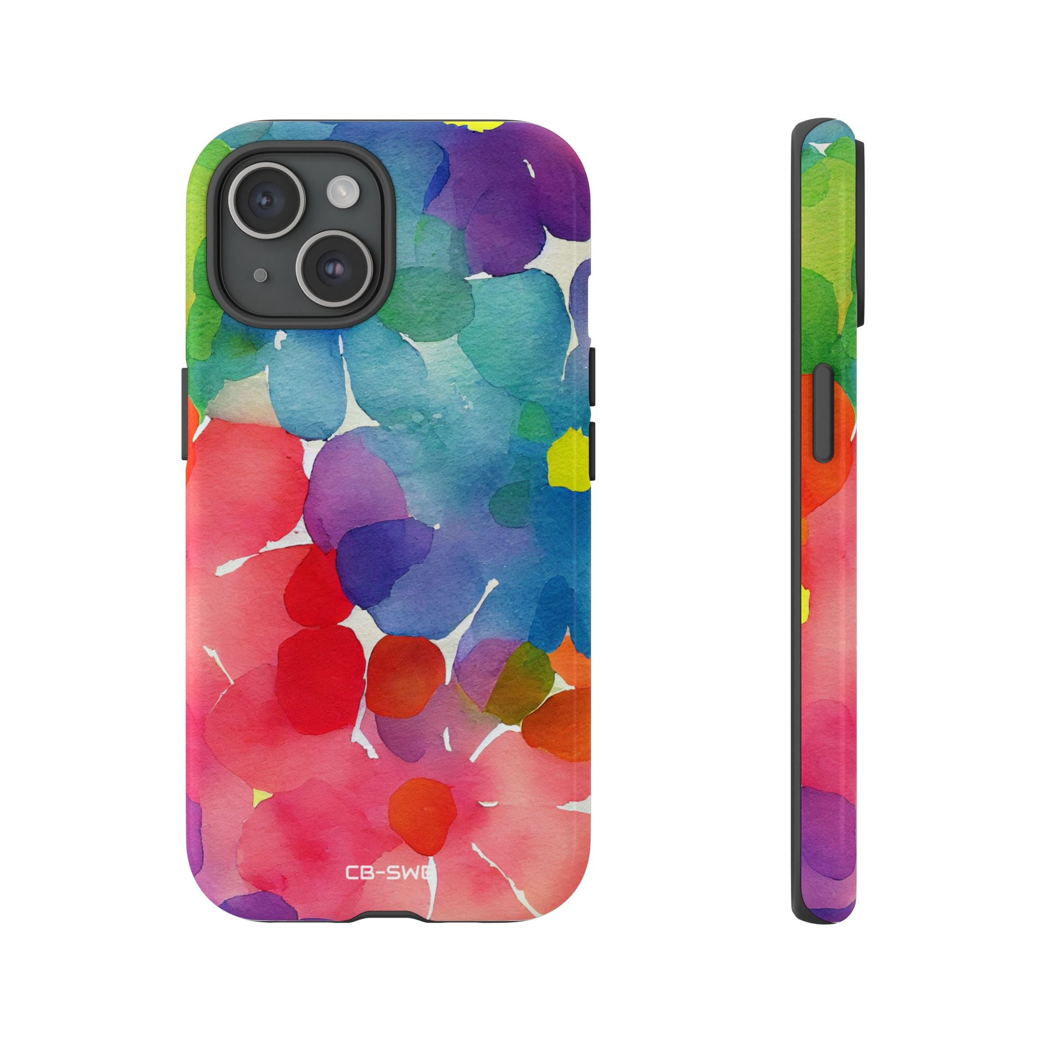 Fluid Color Petals - iPhone Case