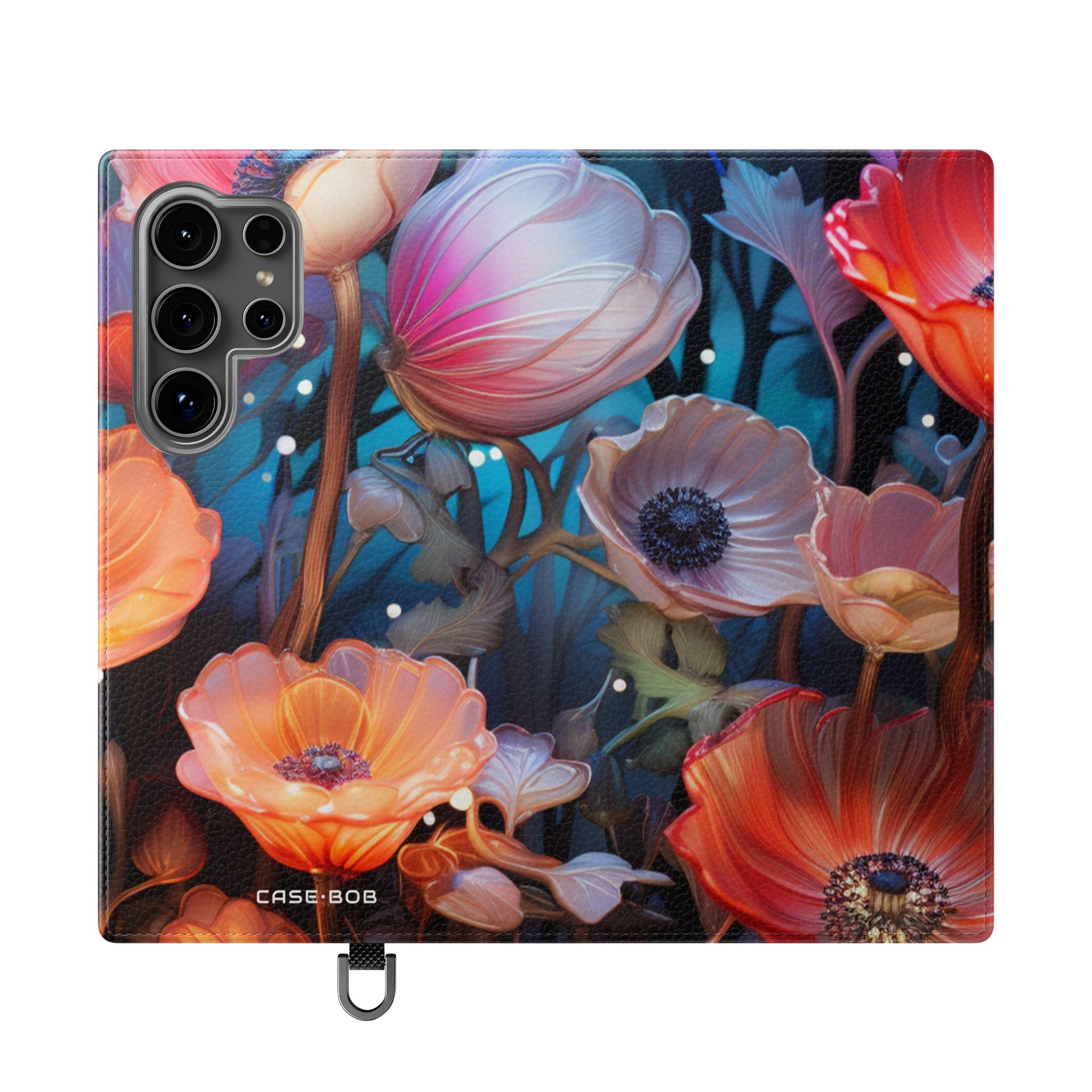 Glowing Petals - Samsung S24 Ultra Case - Wallet