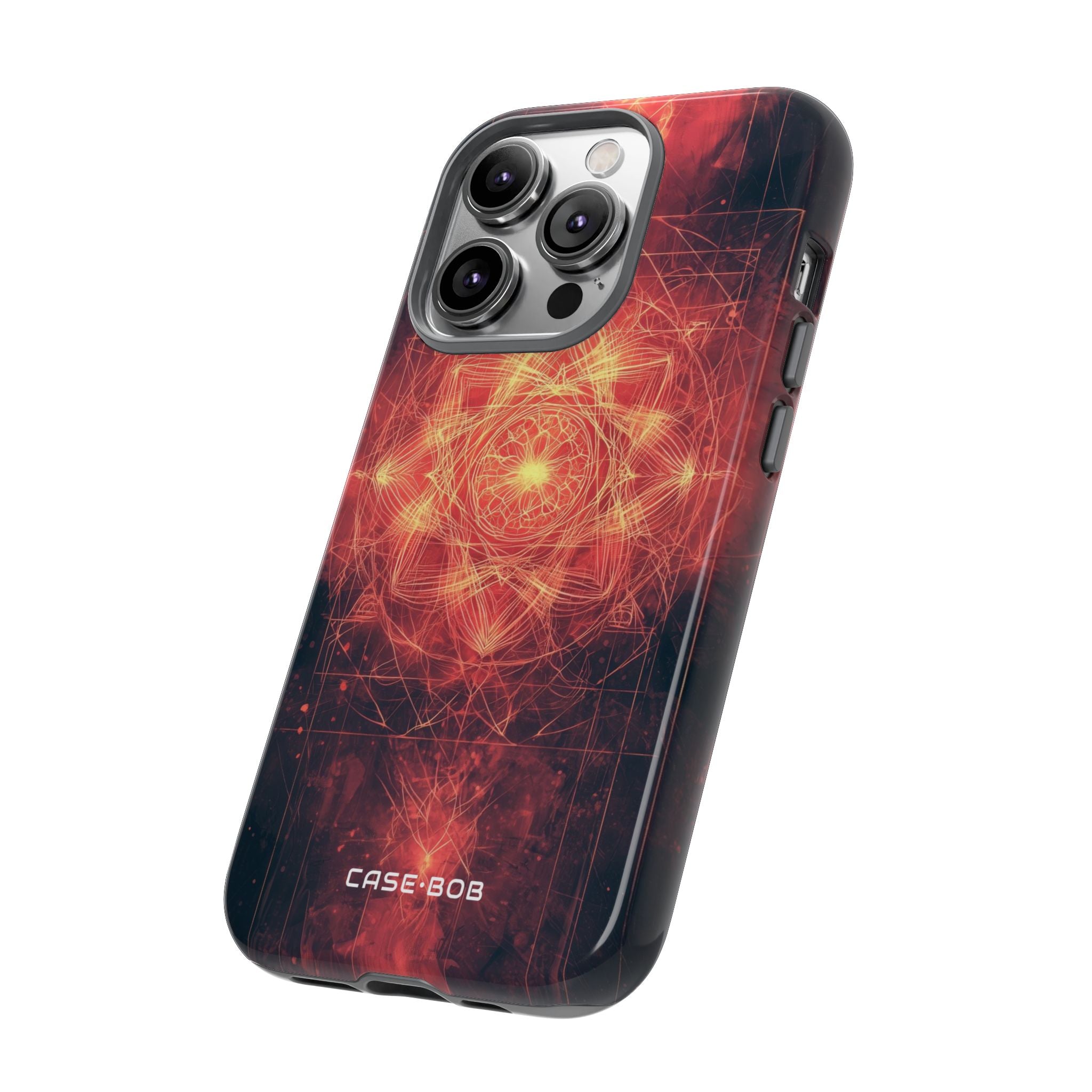 Radiant Mandala iPhone 14 Pro Case - Tough