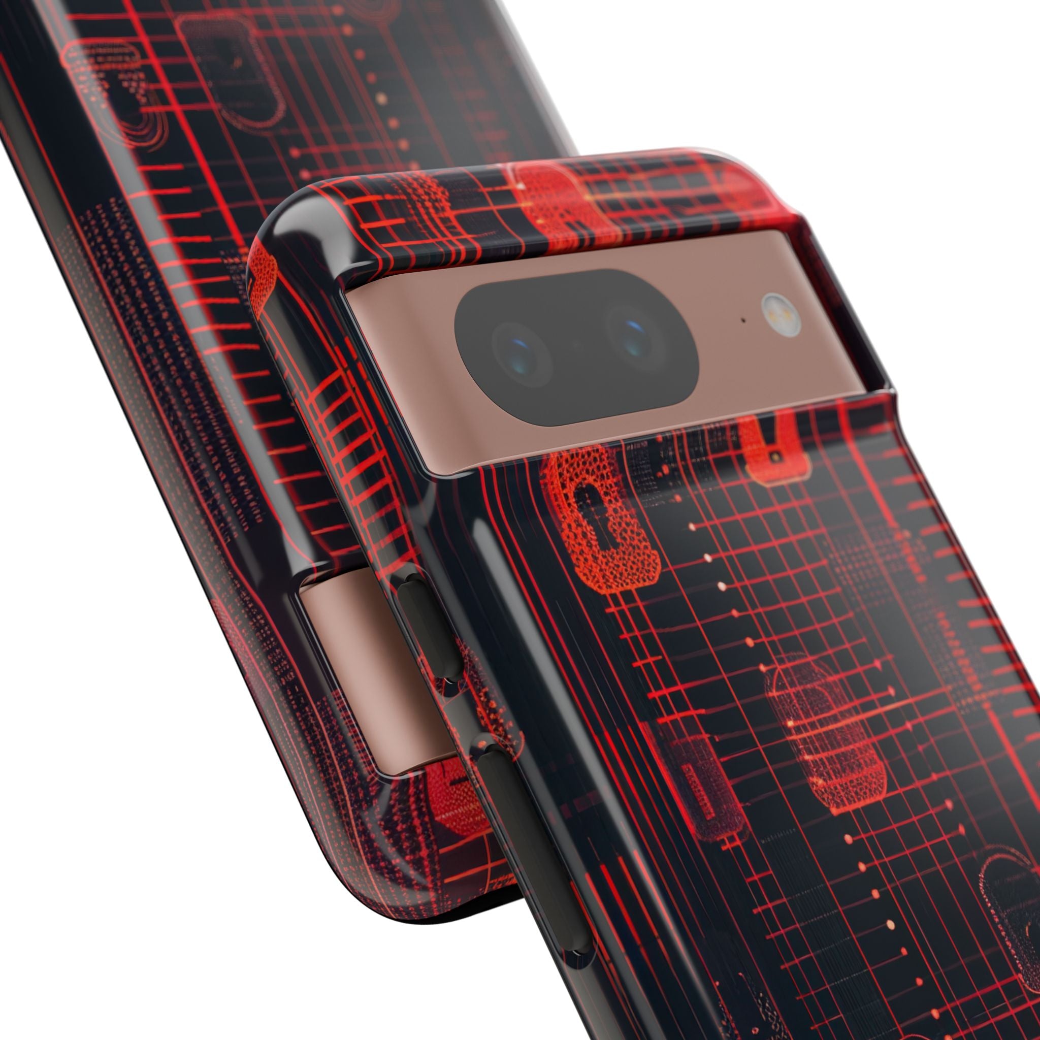 Cyber Locks Grid Google Pixel 8 - Tough
