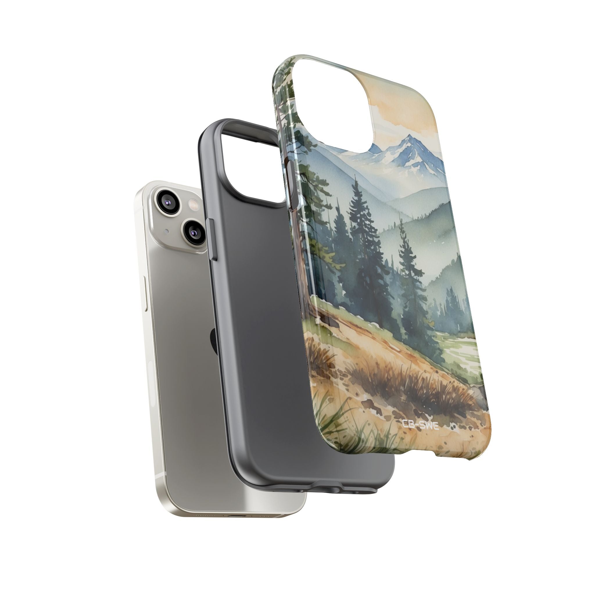 Whispers Paint Horizon - iPhone Case