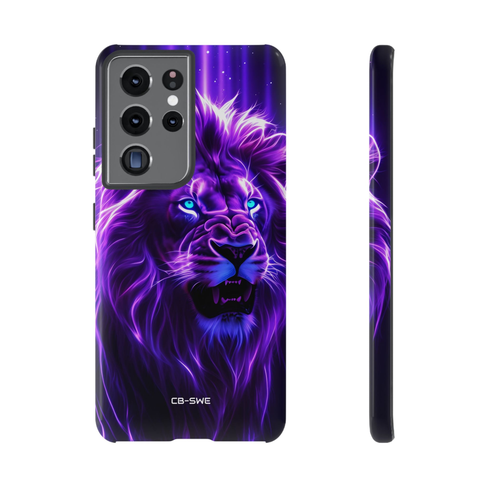 Neon Lion Majesty - Samsung Case