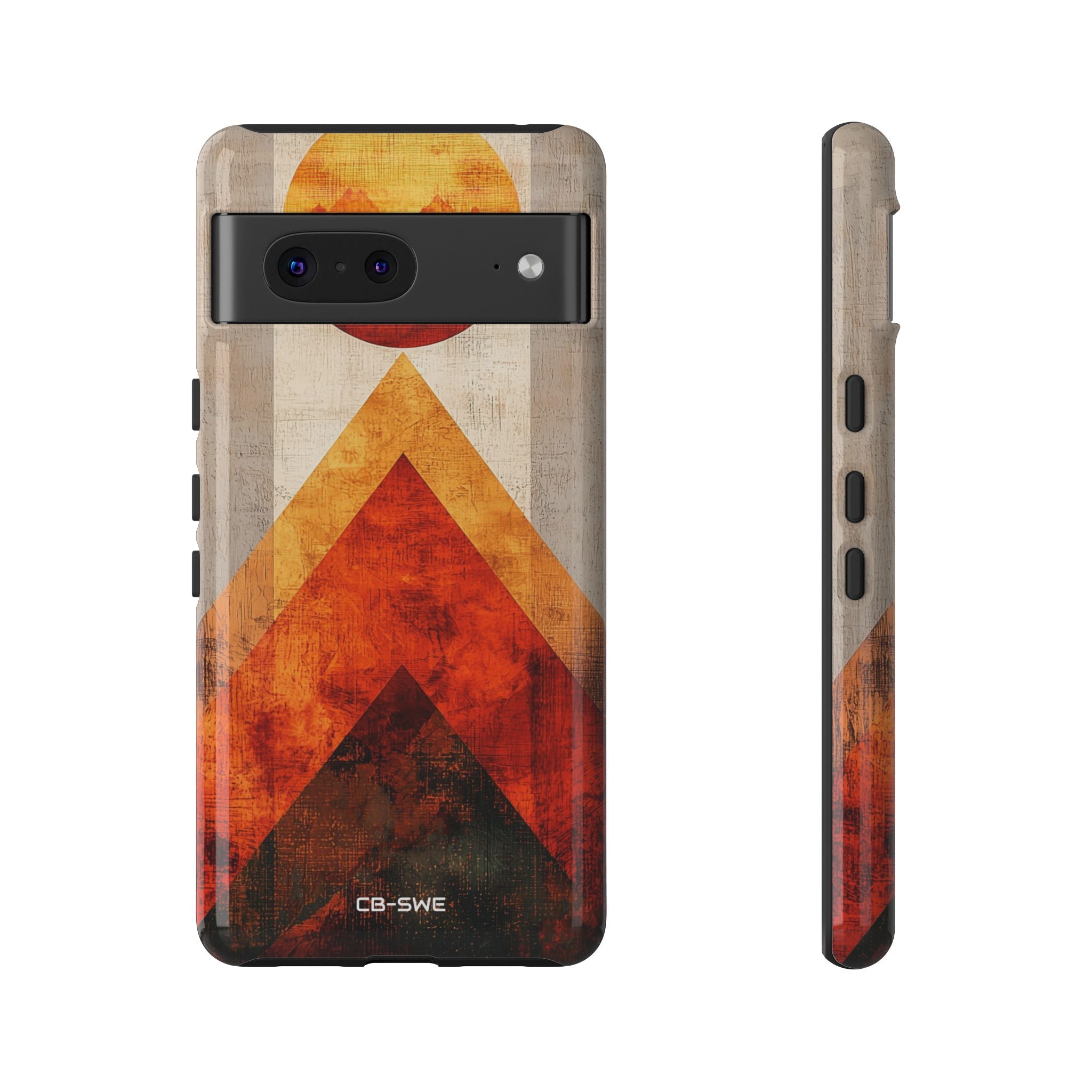 Sun Embraces Mountains - Google Pixel Case