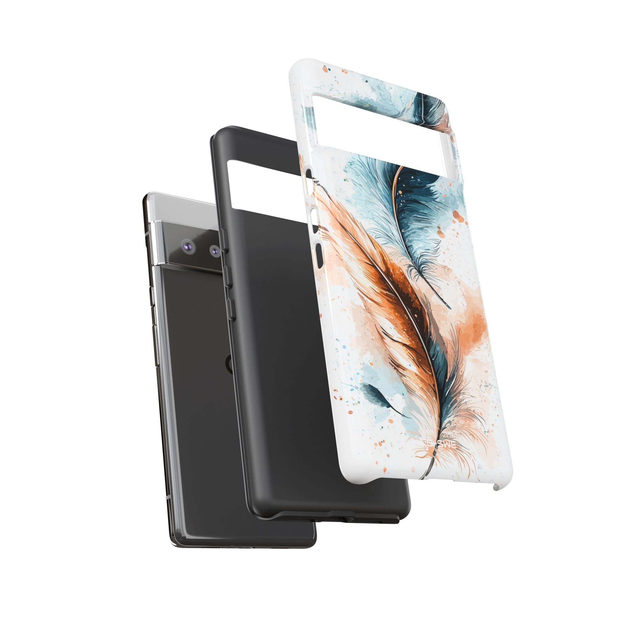 Feathers Dance Lightly - Google Pixel Case