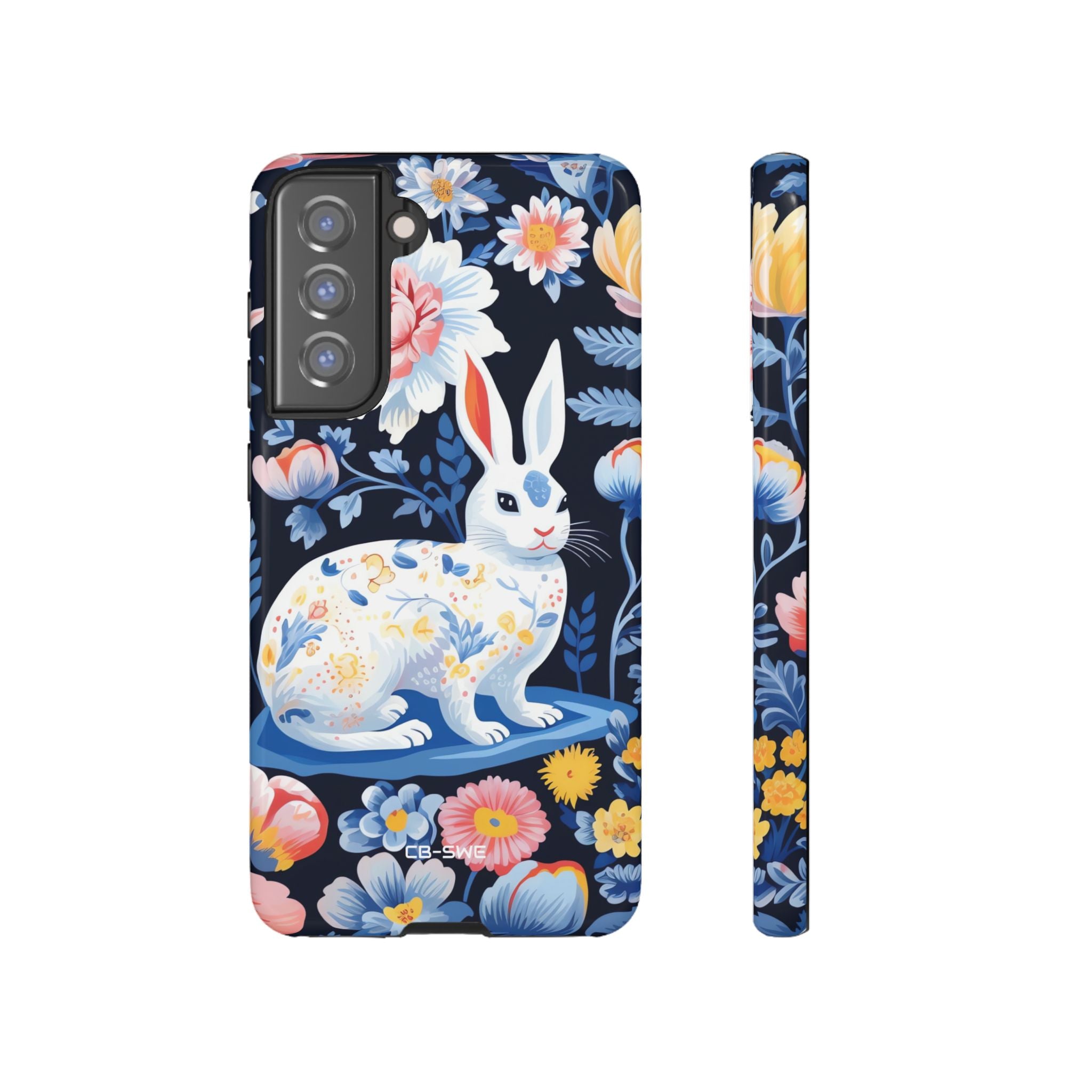 Floral Rabbit Dances - Samsung Case