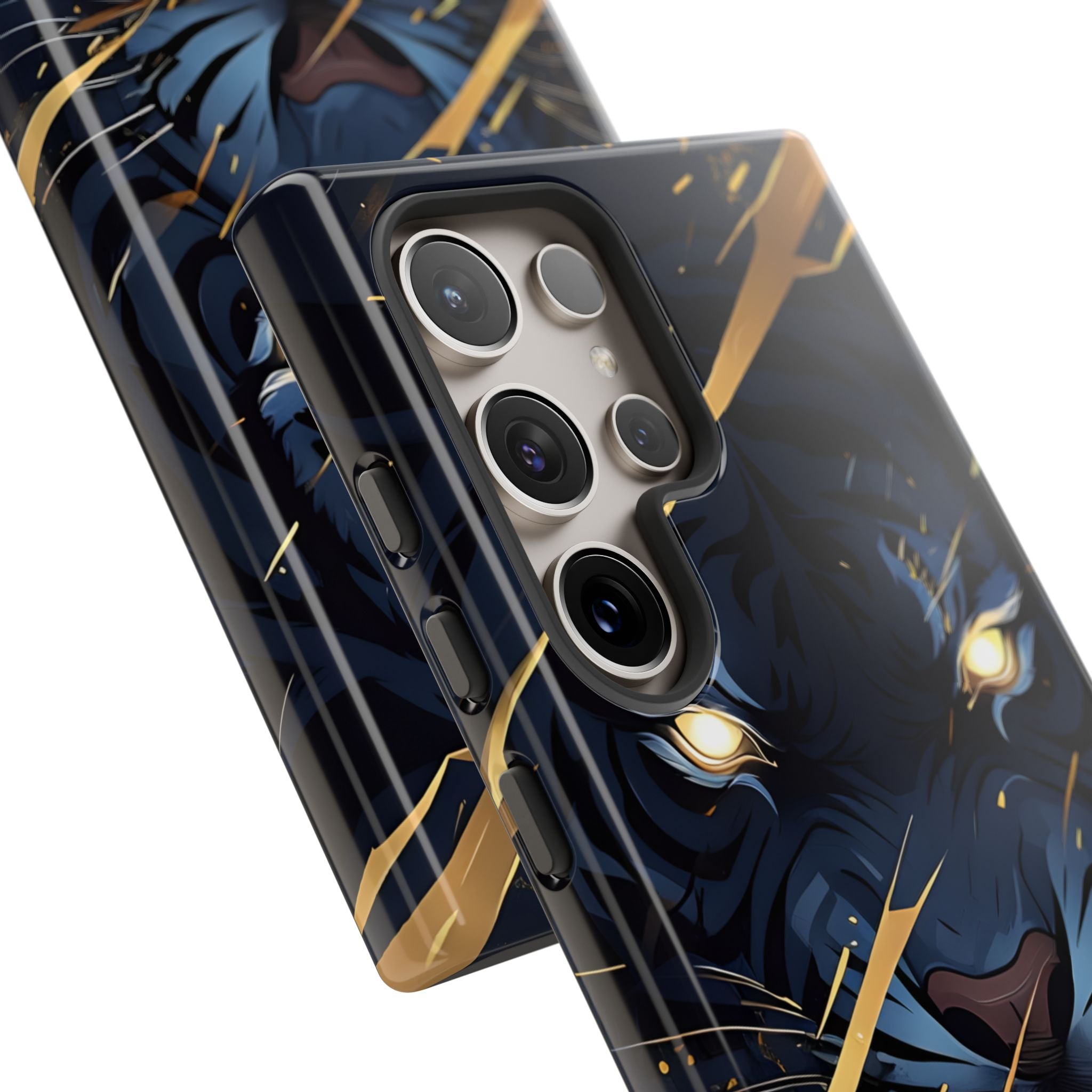 Tiger's Glowing Gaze - Samsung Case
