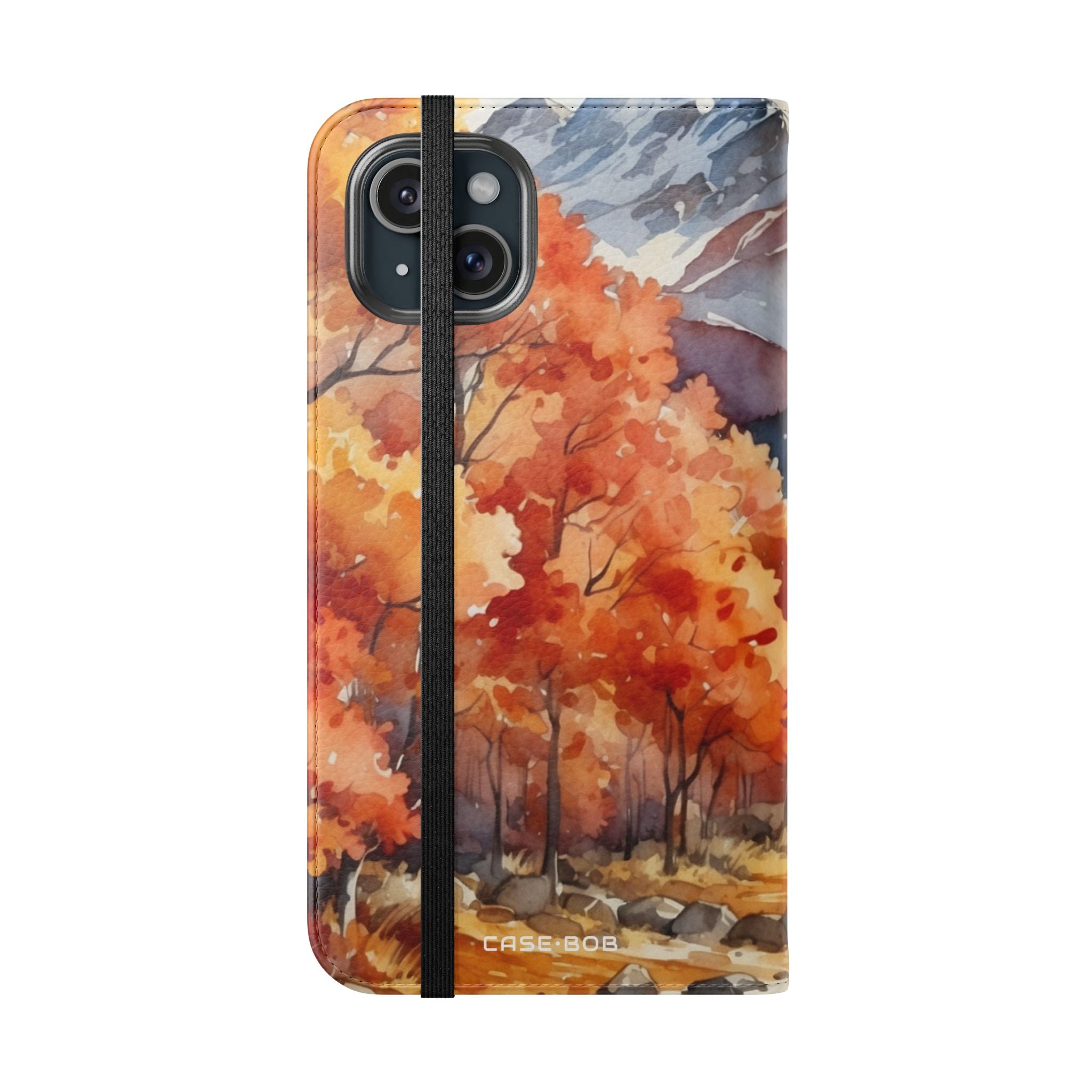 Autumn Mountain - iPhone 15 Plus Case - Wallet