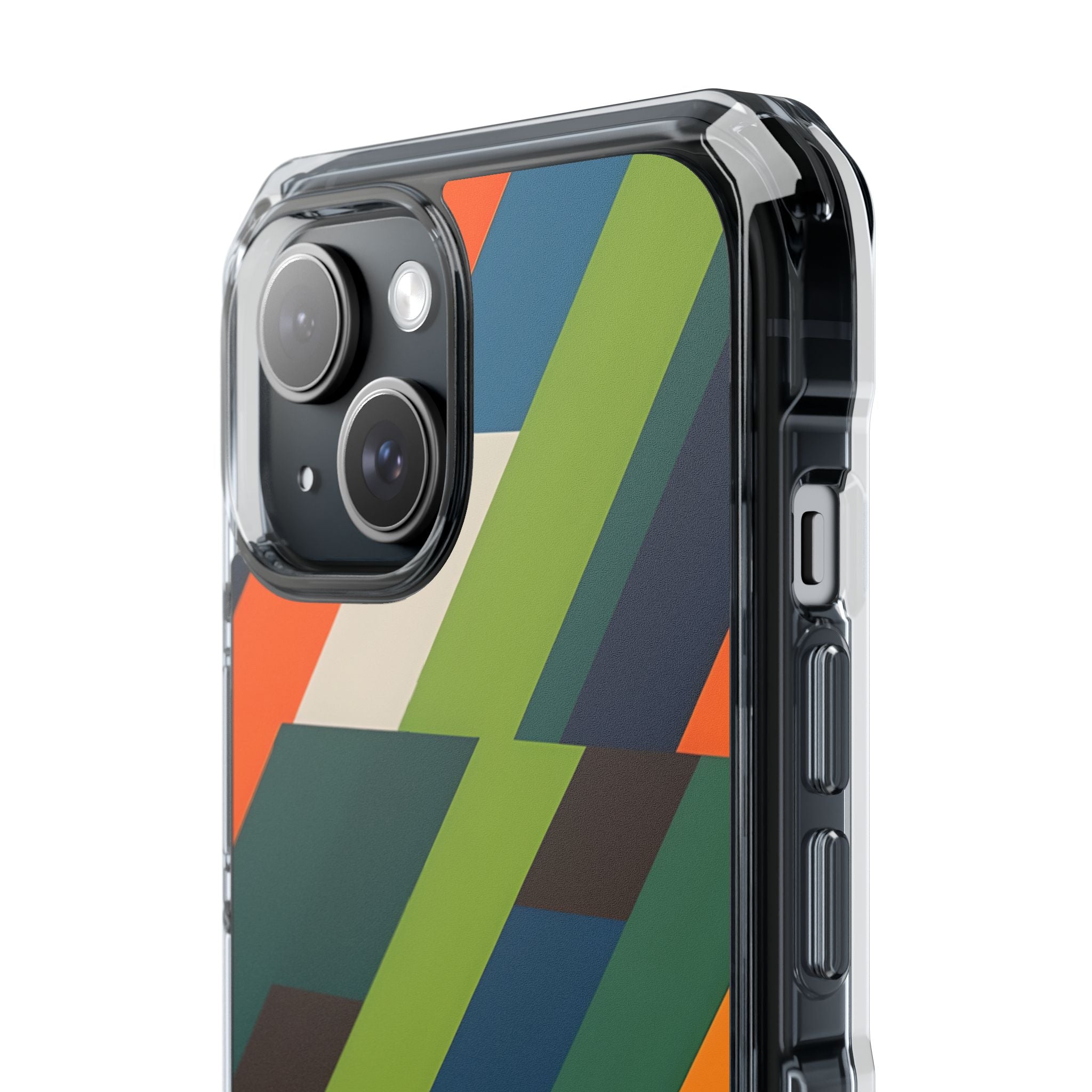 Diagonal Blaze iPhone 15 Case - Impact