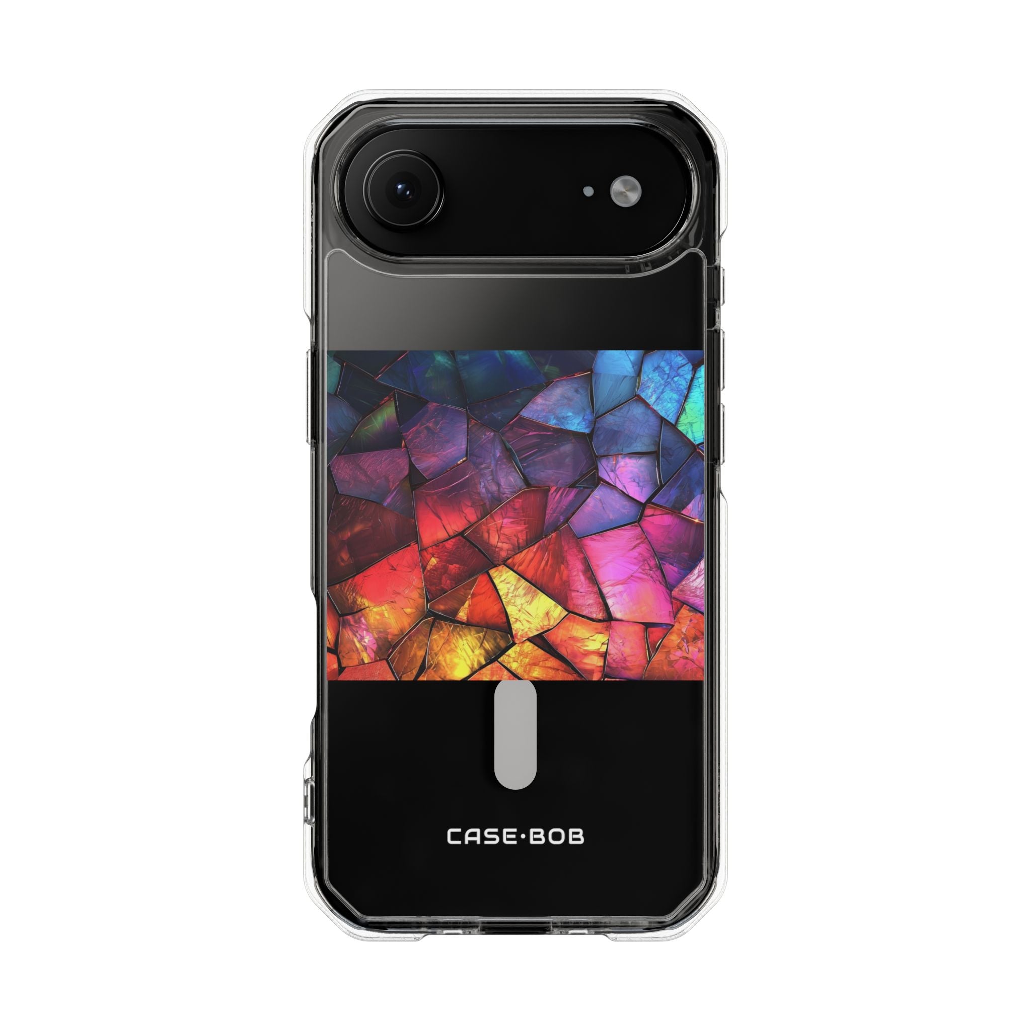 Crimson Shard Glow iPhone 17 Air Case - Impact