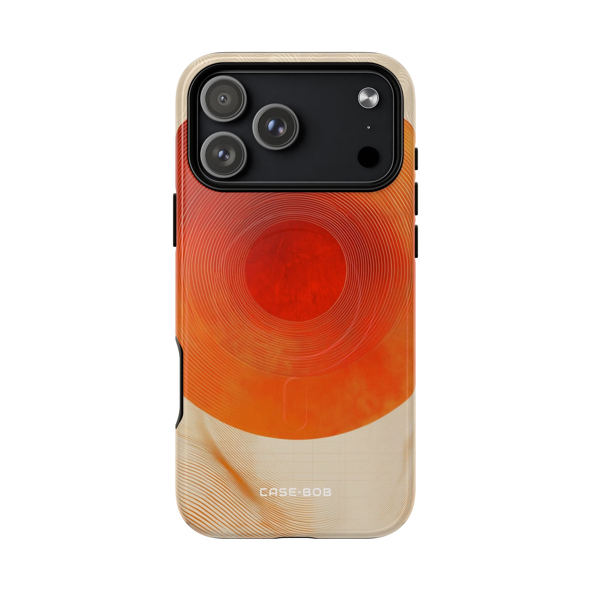 Sunburst Swirl iPhone 17 Pro Max Case - Tough+