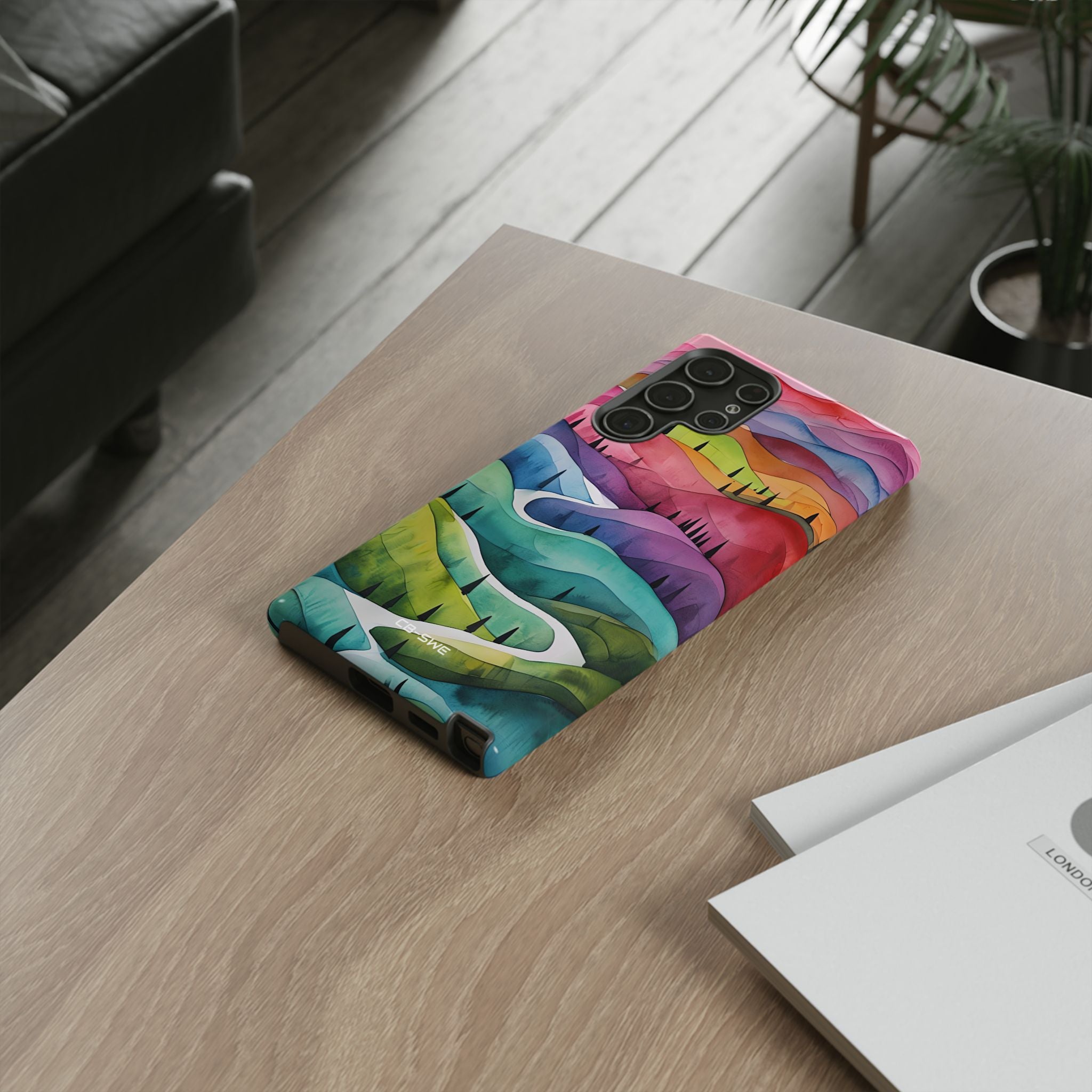 Whimsical Colorful Valleys - Samsung Case
