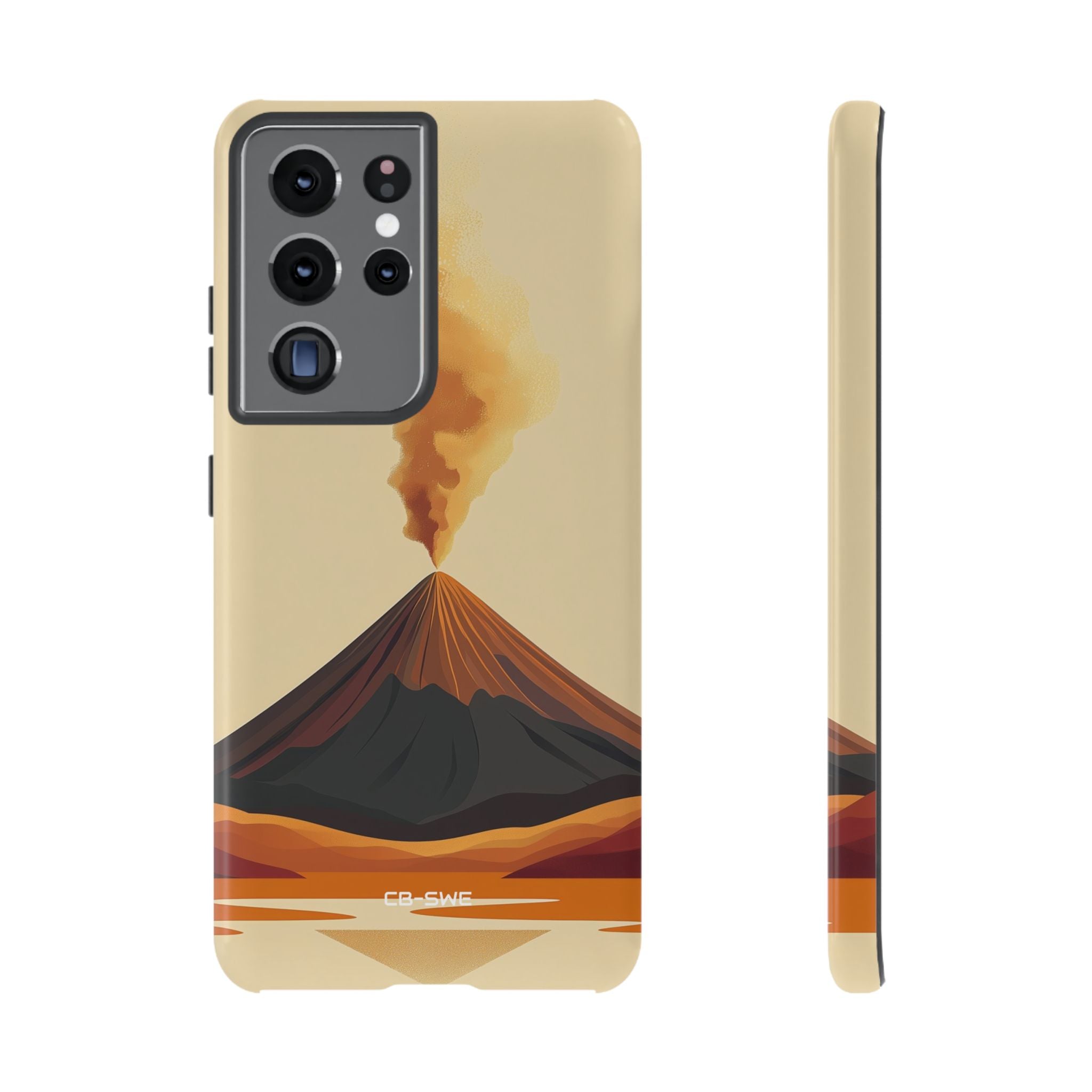 Volcano Erupts Brightly - Samsung Case