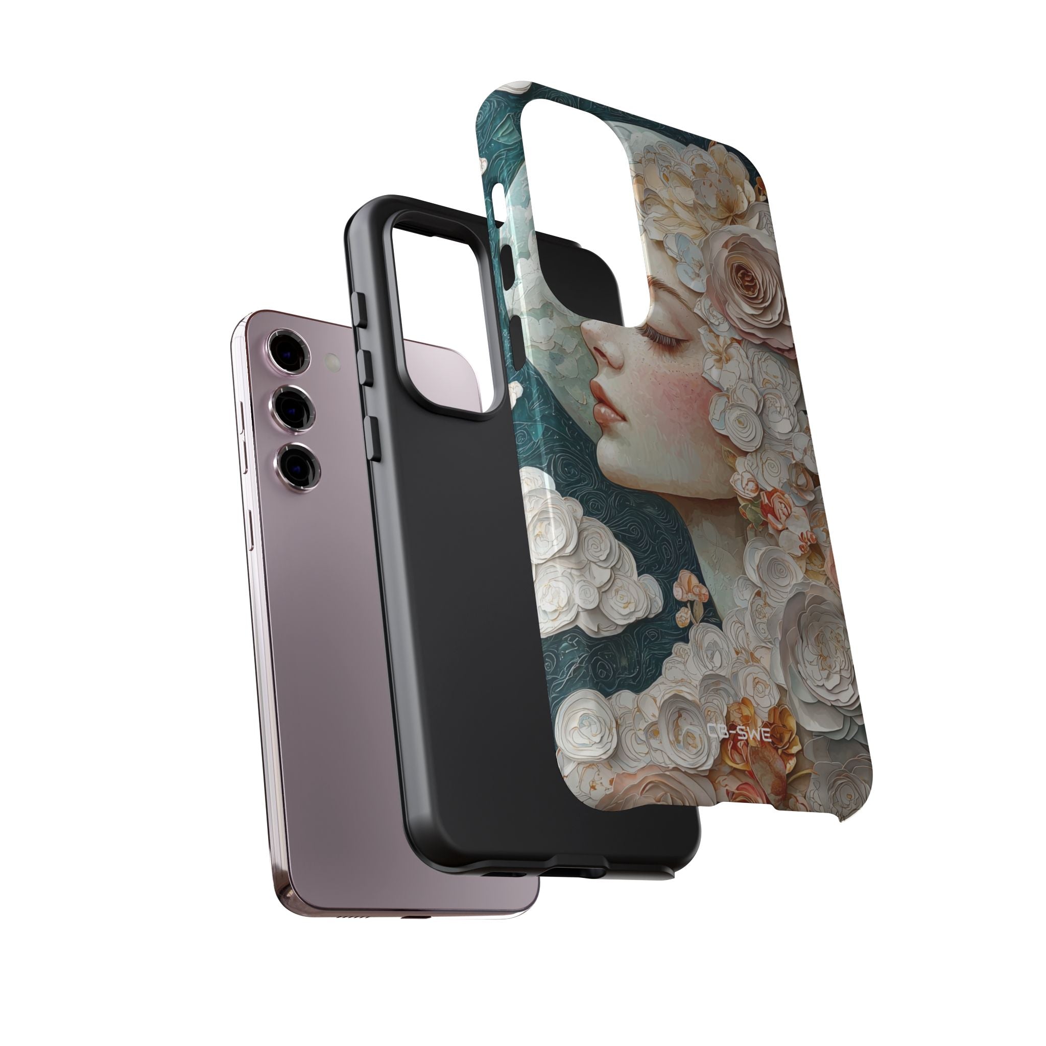 Moon Embraces Flowers - Samsung Case