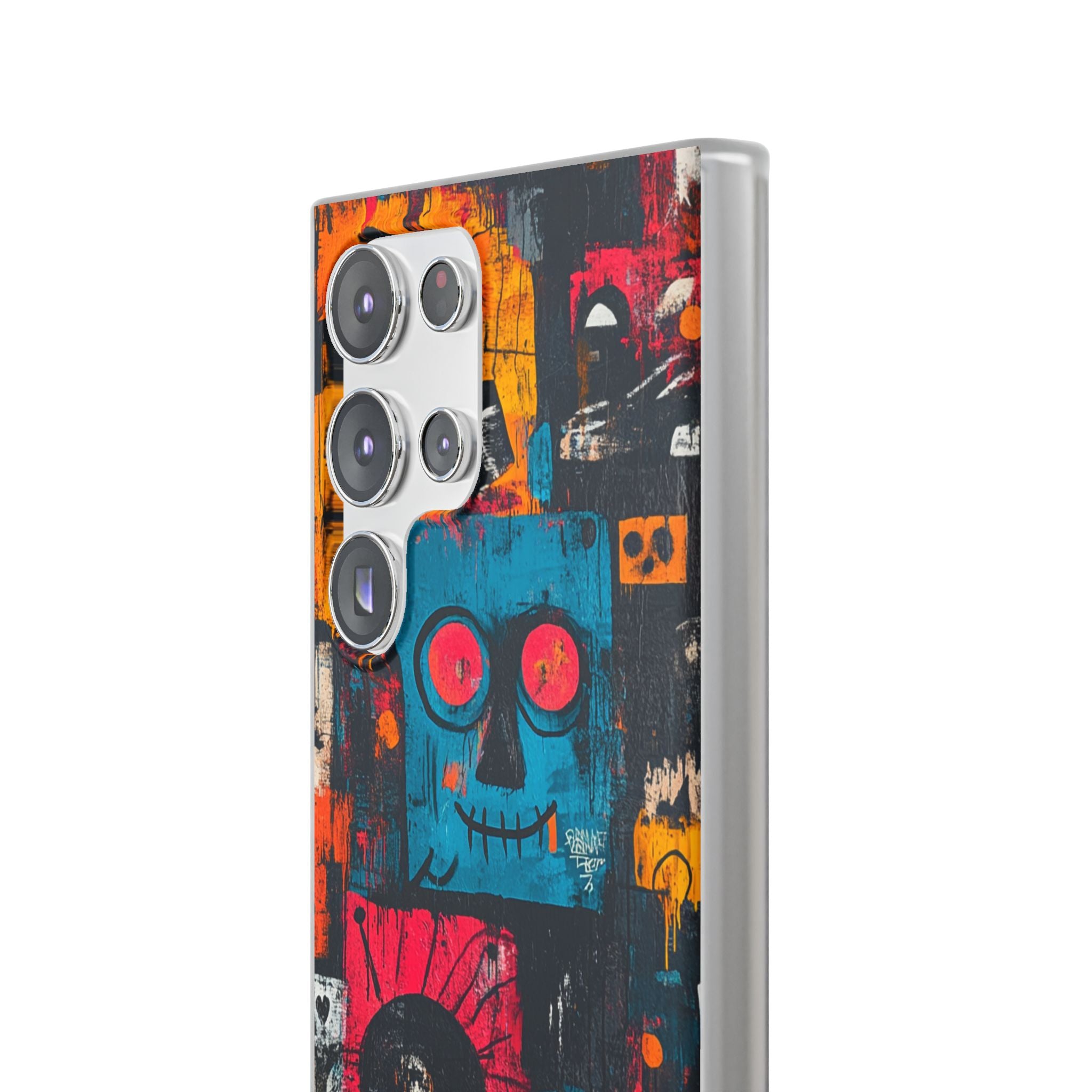 Blue Stitch Smile Samsung S23 Ultra Case - Soft