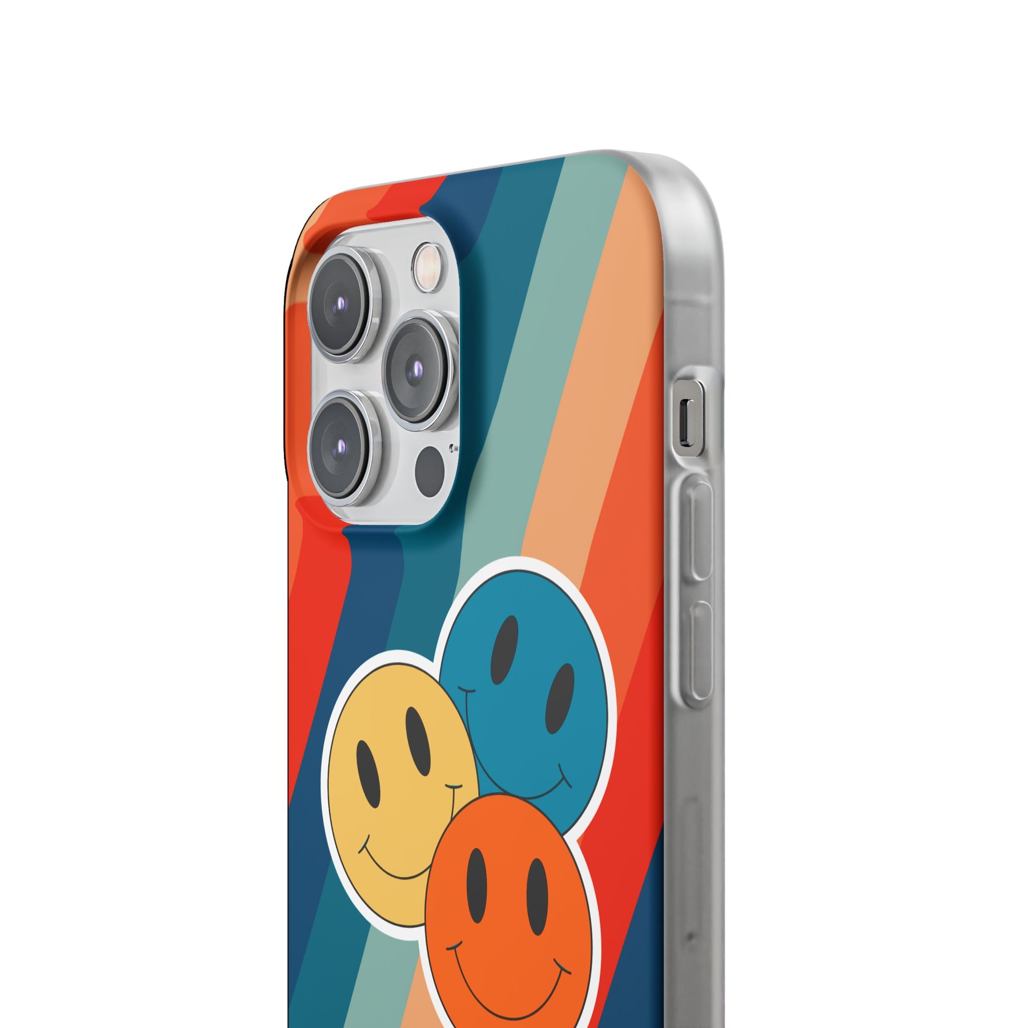 Triple Smile Breeze iPhone 14 Pro Max Case - Soft