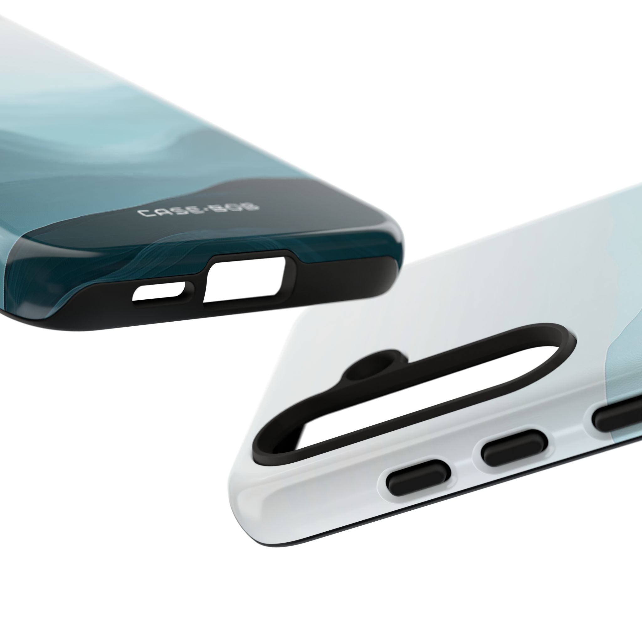 Teal Mist Mountains Samsung S24 Case - Tough