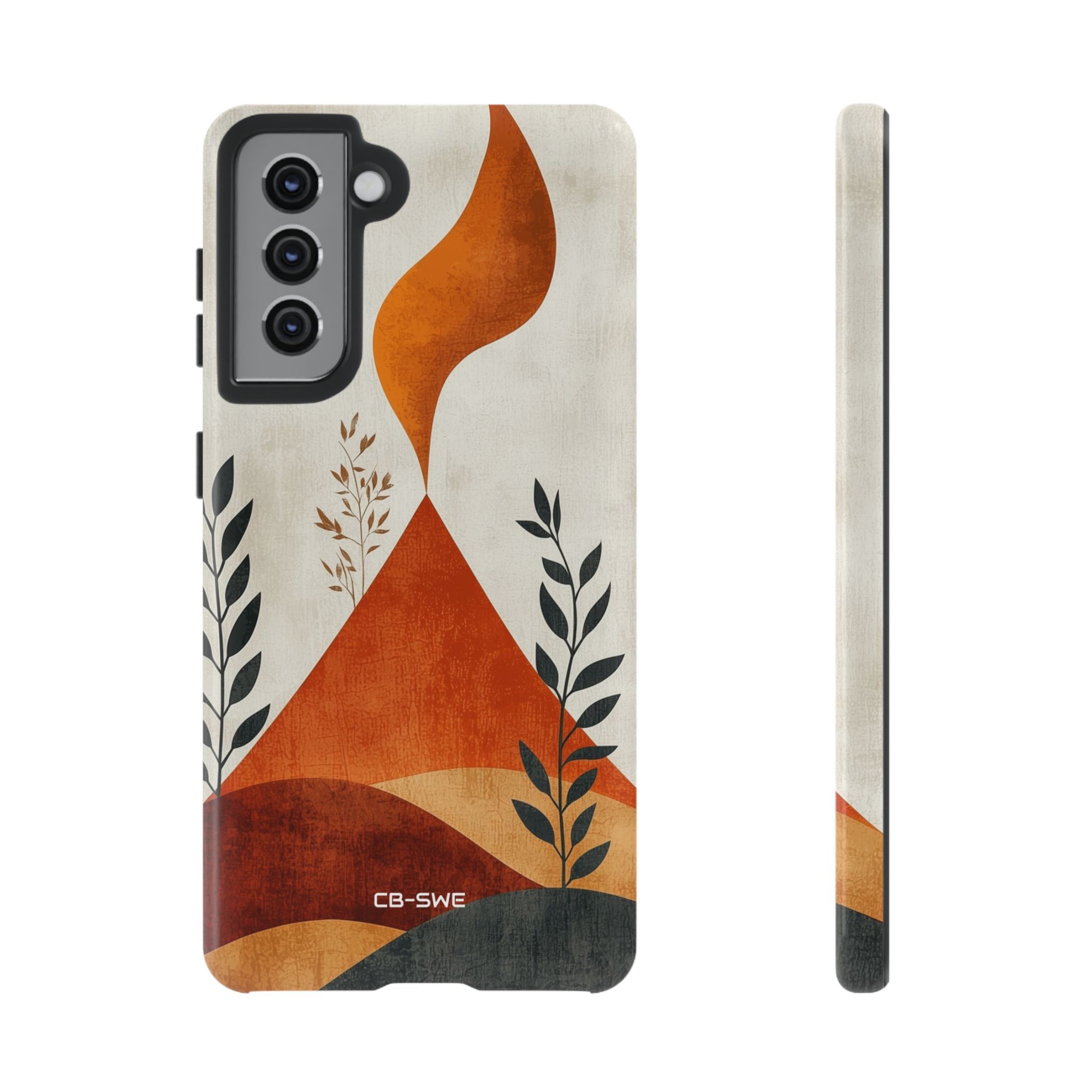 Flames Touch Mountains - Samsung Case