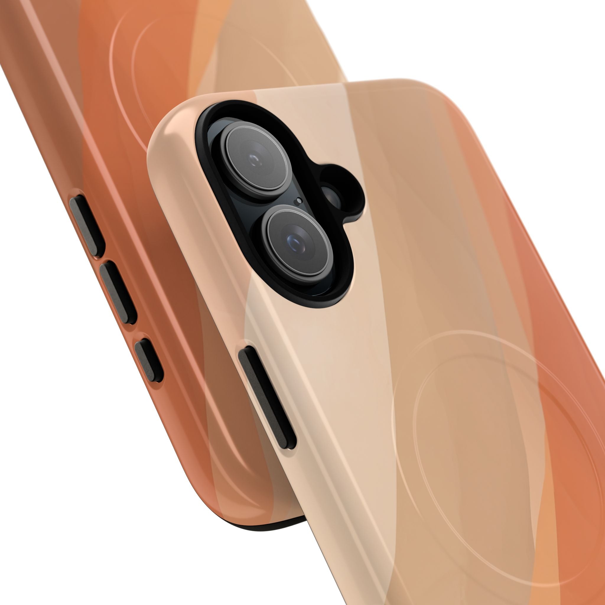 Soft Horizon Waves iPhone 16 - Tough+