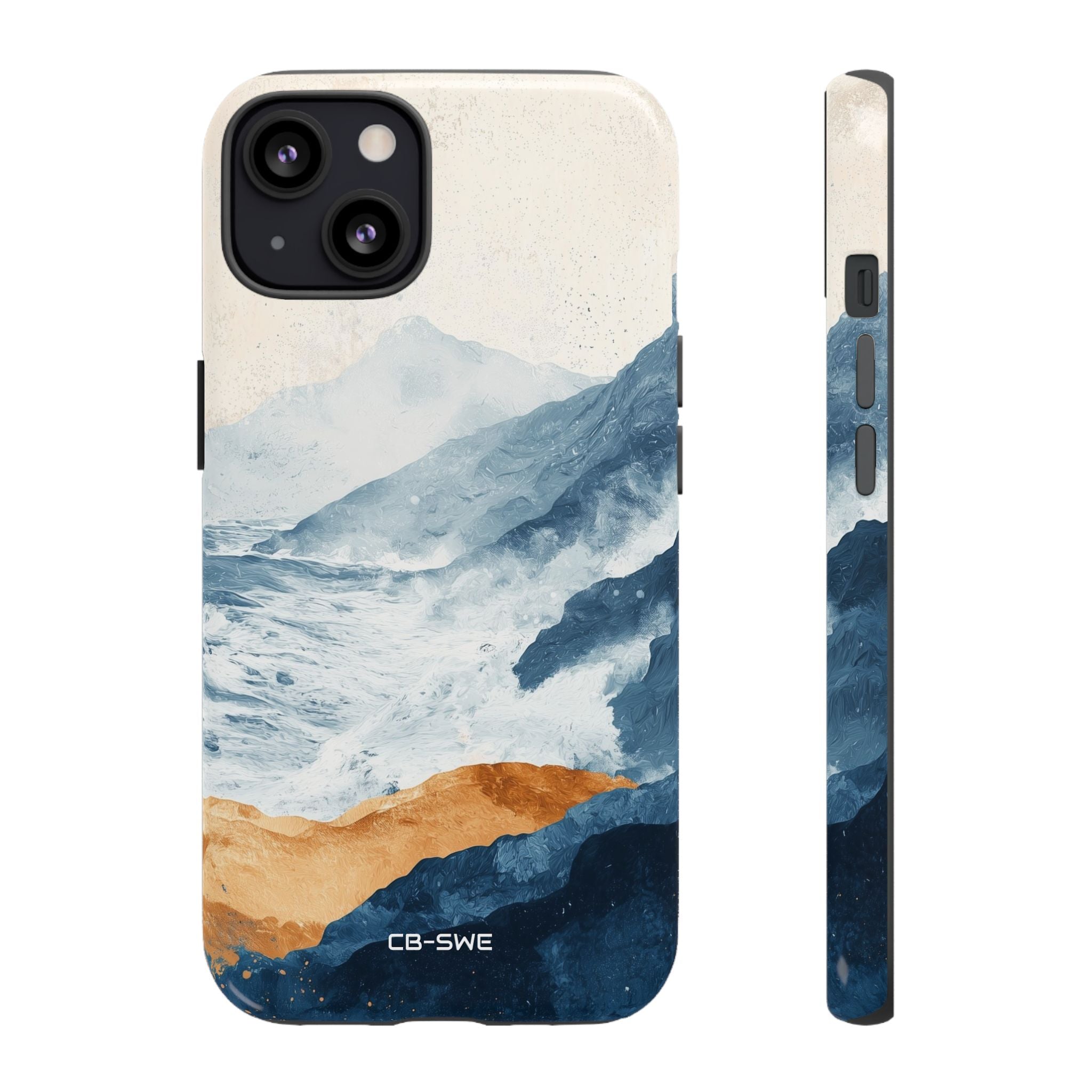 Waves Embrace Shore - iPhone Case