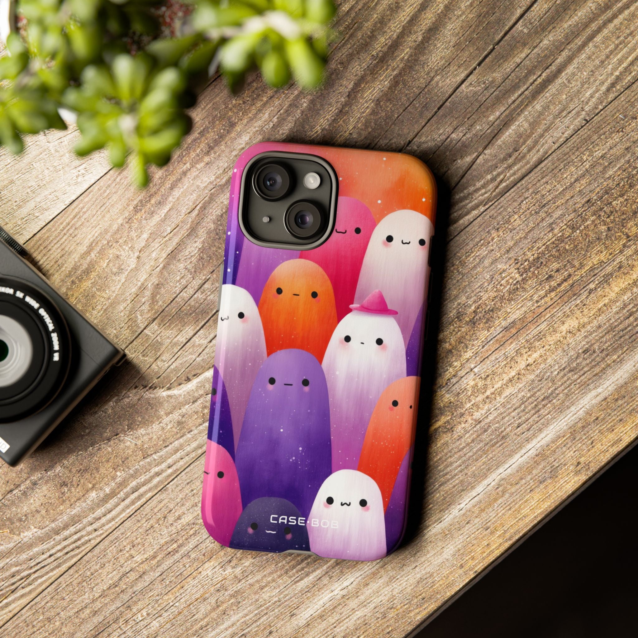 Ghostly Glow iPhone 15 Case - Tough